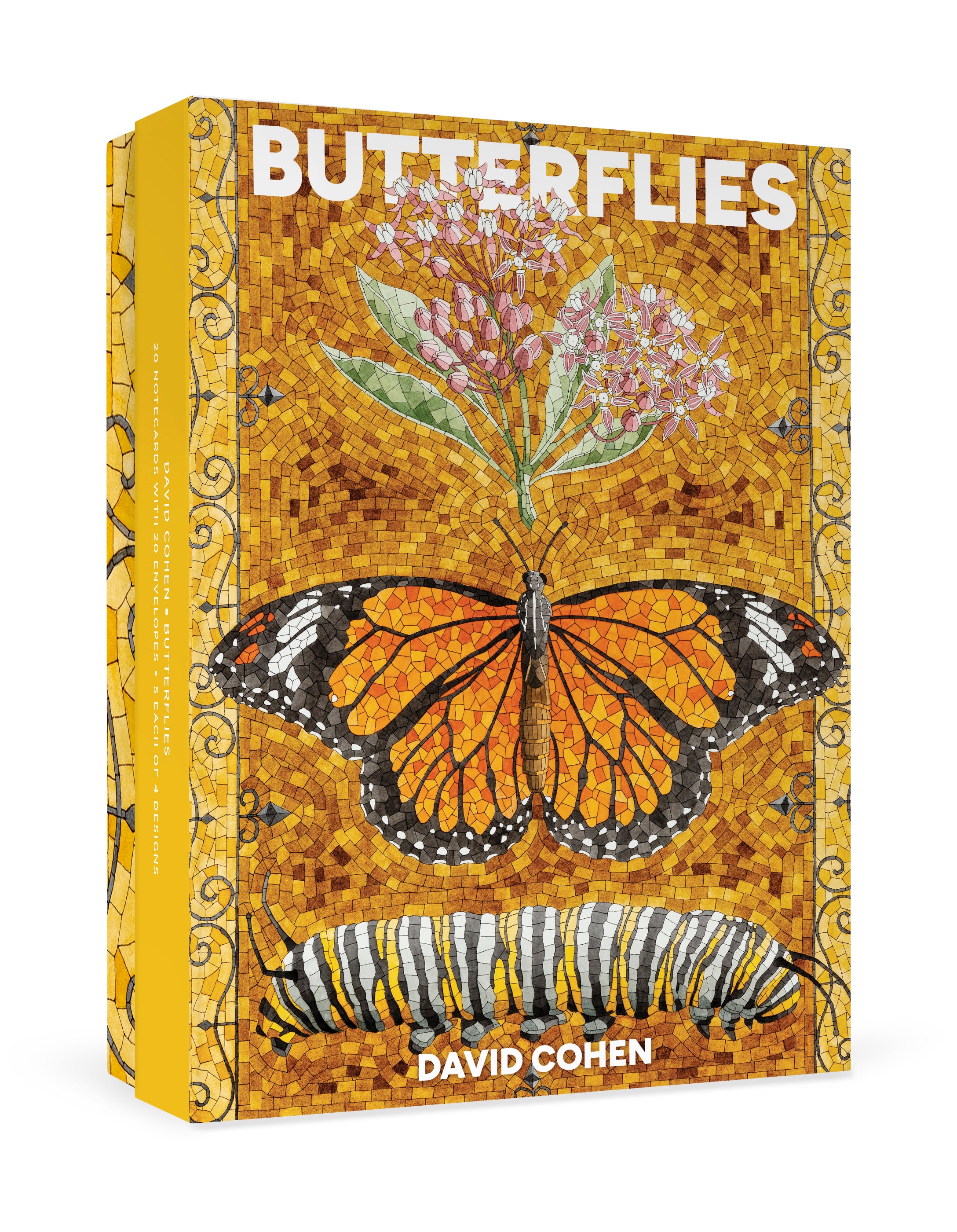 pomegranate-david-cohen-butterflies-karten-set-20-teilig image 1