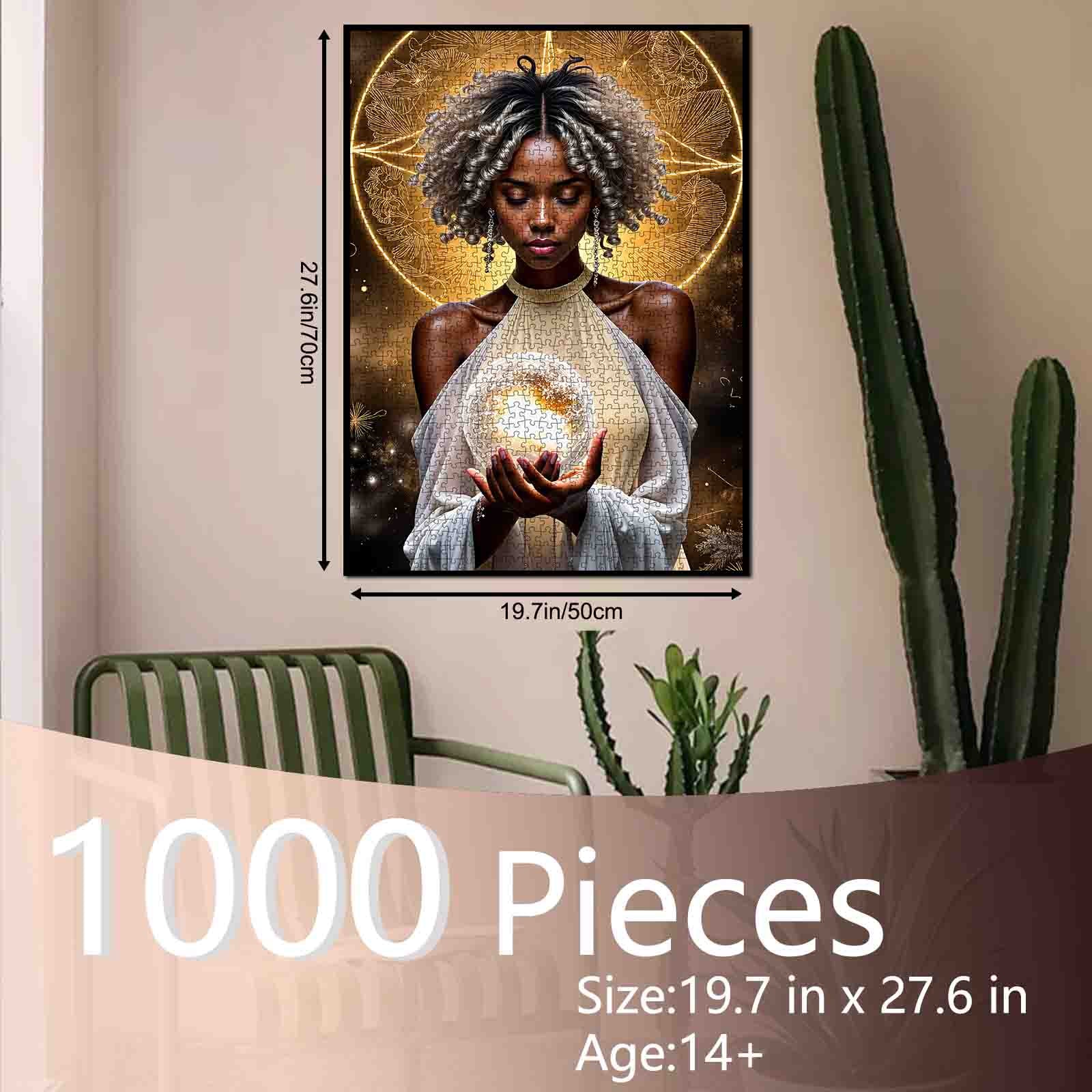 tucocoo-golden-halo-serenity-puzzle-1000-teile-gold image 5