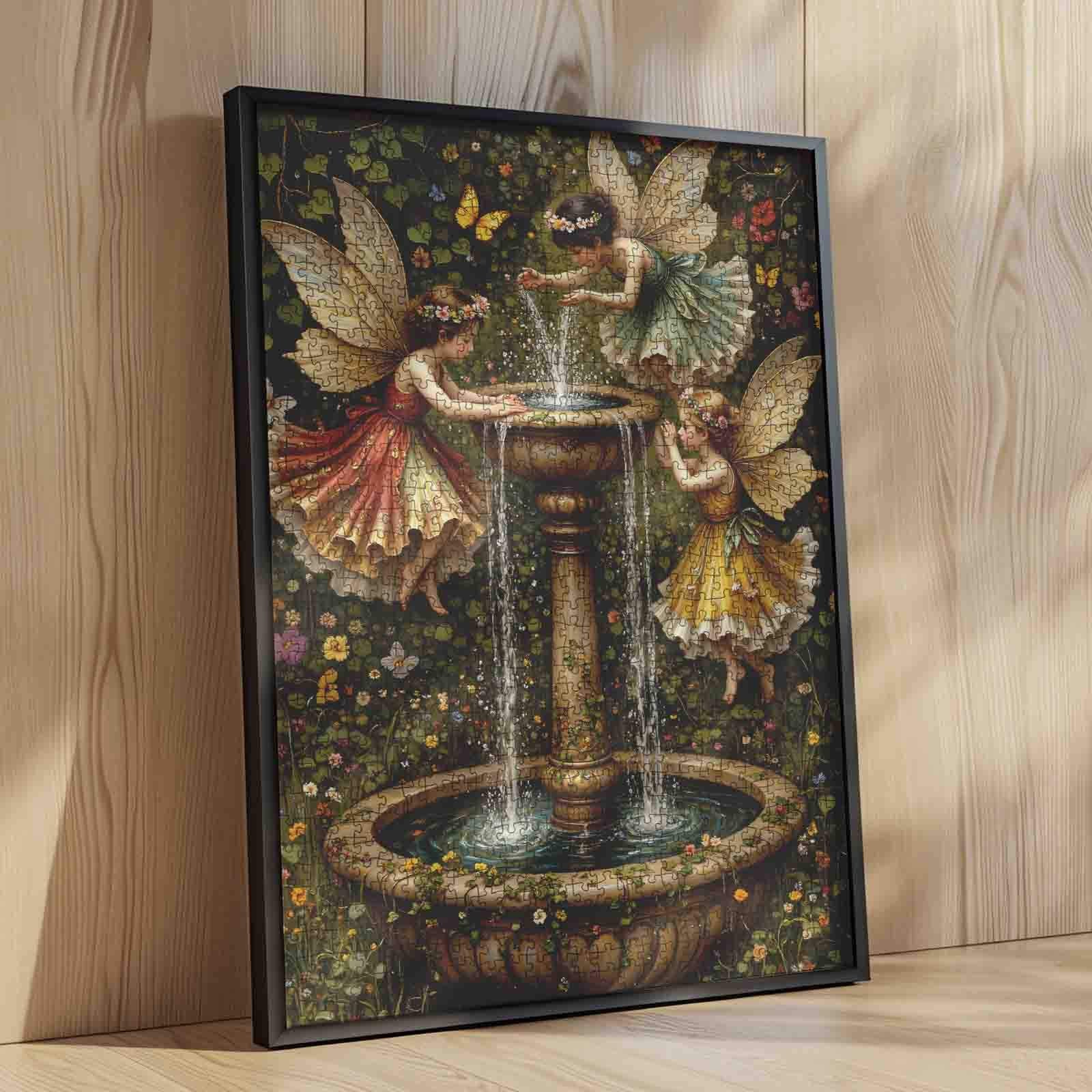 tucocoo-fairy-fountain-puzzle-1000-teile-feen image 4