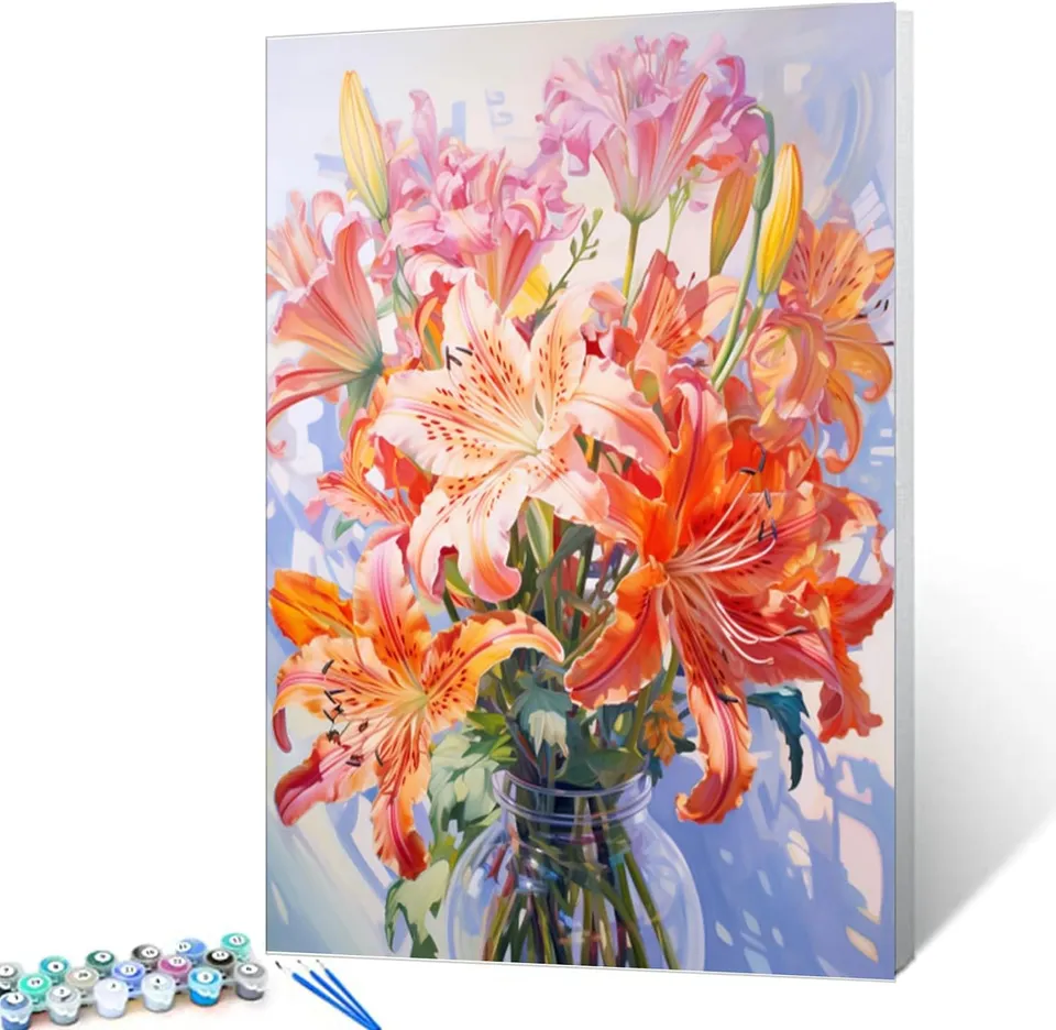tucocoo-flowers-in-vase-malen-nach-zahlen-40x50-cm-blumen image 1