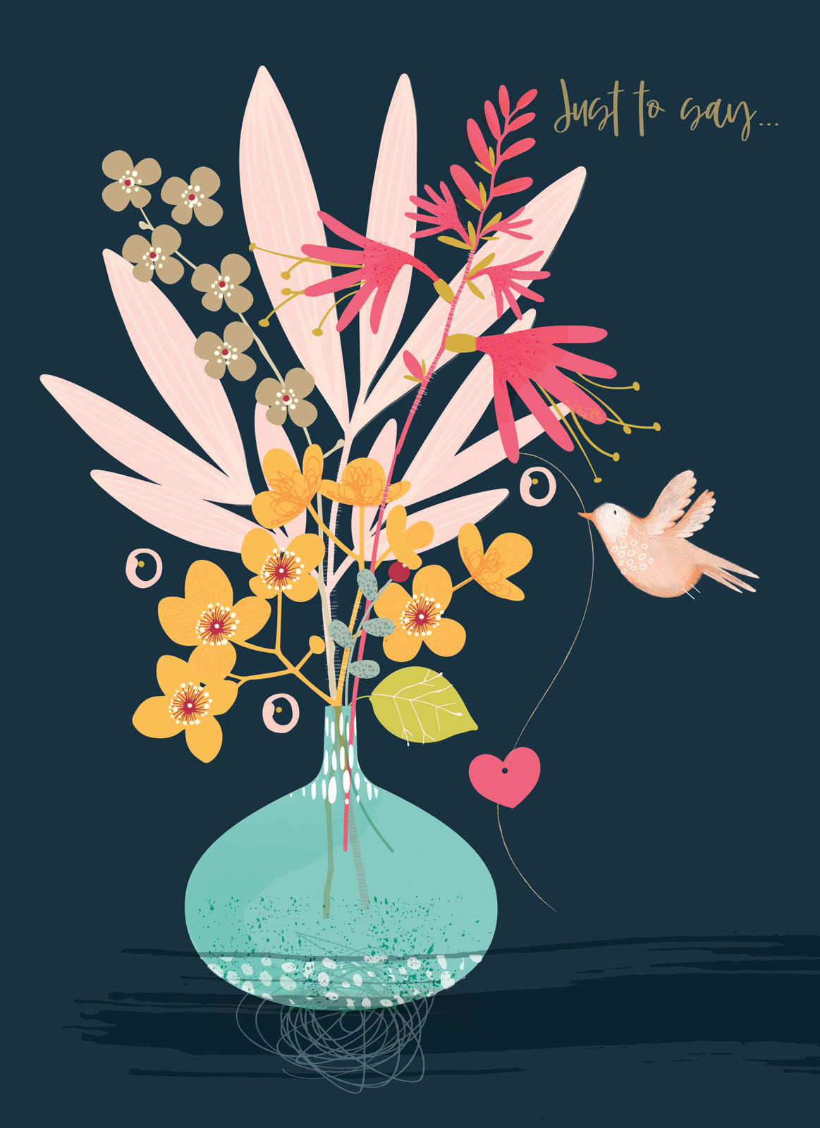 otter-house-olive-wilma-grusskarte-flower-vase-dackel-katze image 1