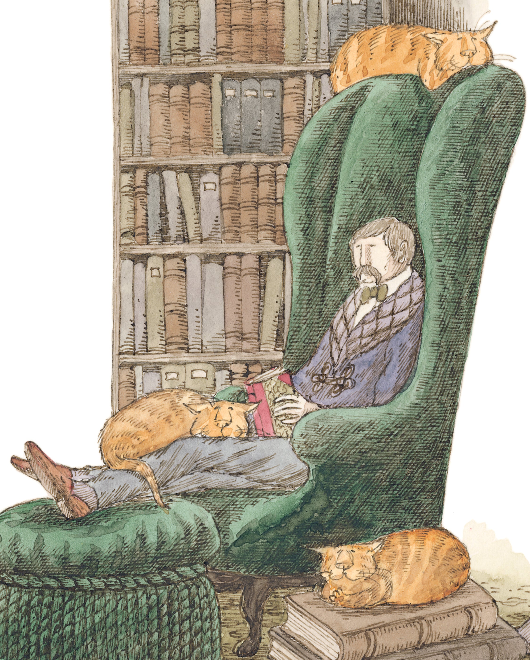pomegranate-bookmarks-gorey-bibliophile-lesezeichen image 2