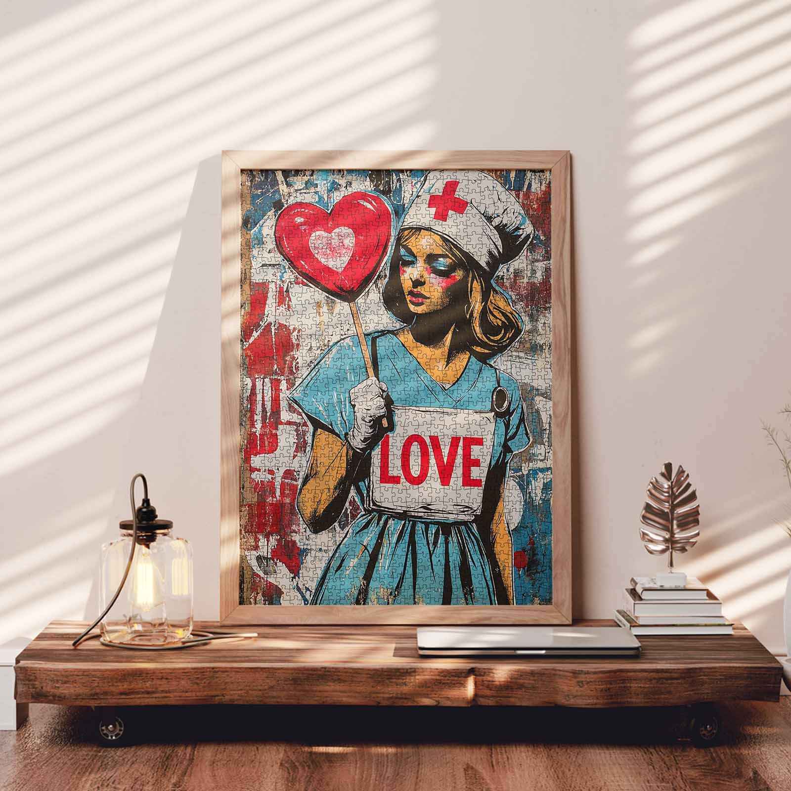 tucocoo-nurse-love-lollipop-puzzle-1000-teile-pop-art image 3