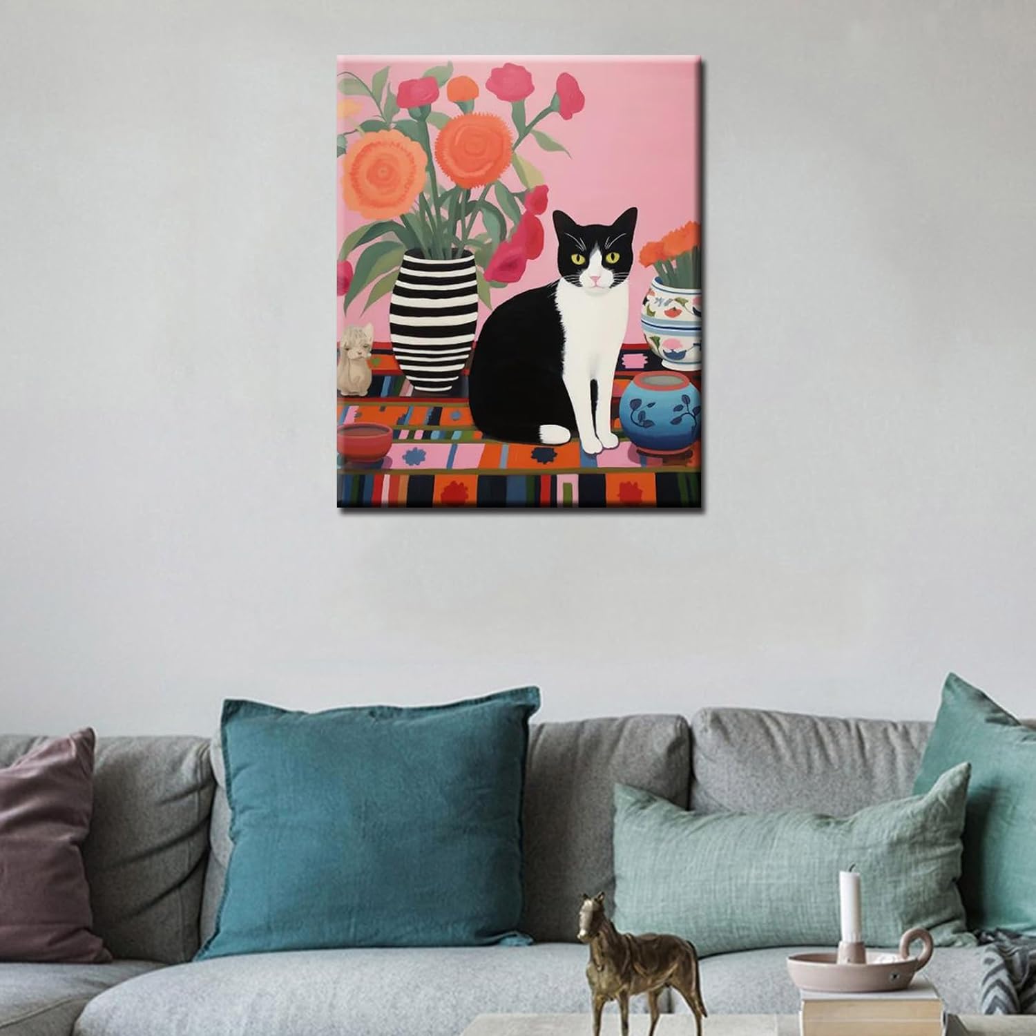 tucocoo-paint-by-numbers-katze-auf-teppich-malset-40x50 image 3