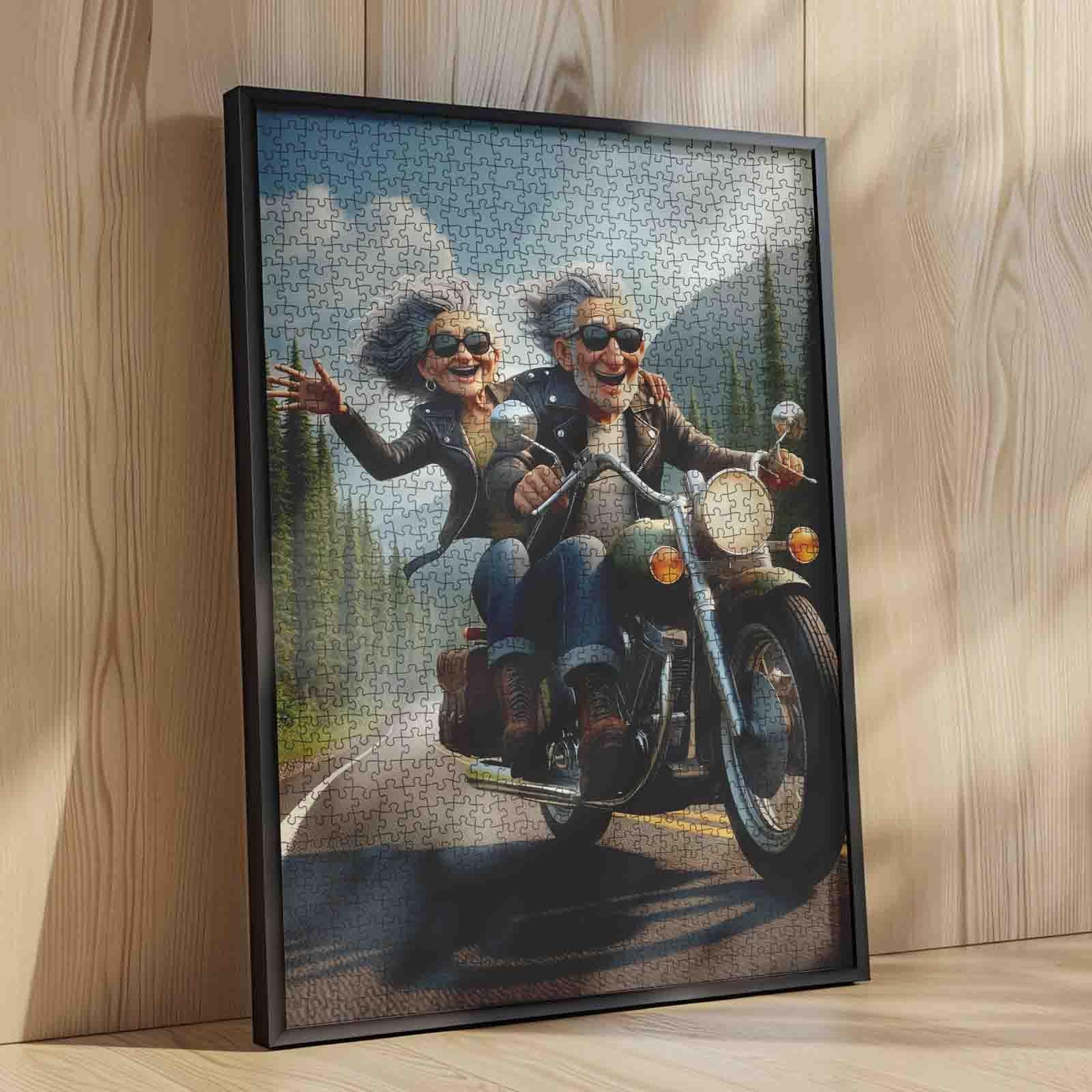 tucocoo-biker-couple-adventure-puzzle-1000-teile-motorrad image 4