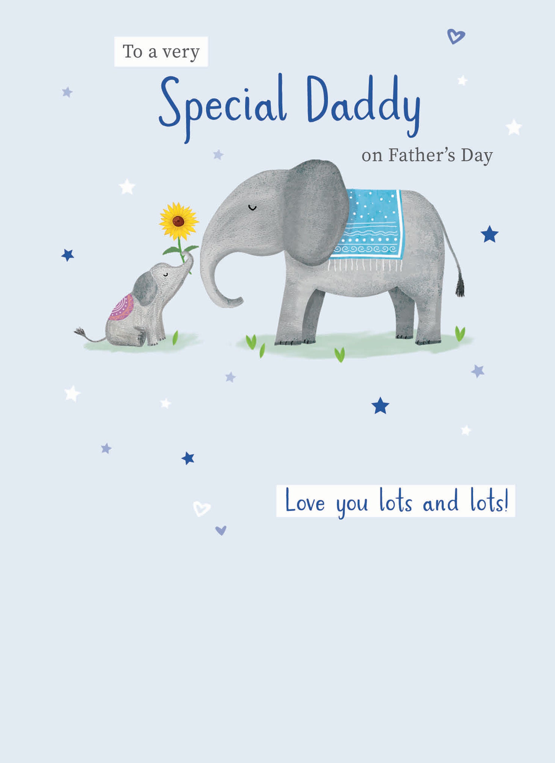 otter-house-elephant-daddy-vatertagskarte-elefant-papa image 1