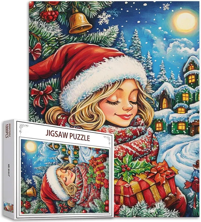 tucocoo-christmas-gifts-for-girls-puzzle-1000-teile-winter image 1