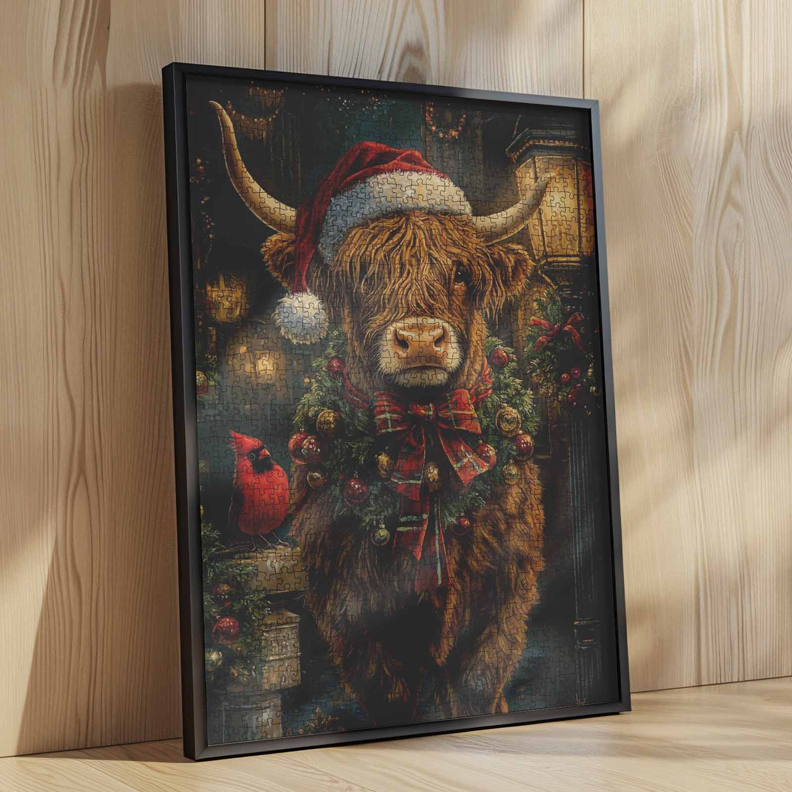 tucocoo-christmas-highland-cow-puzzle-1000-teile-weihnachten image 4