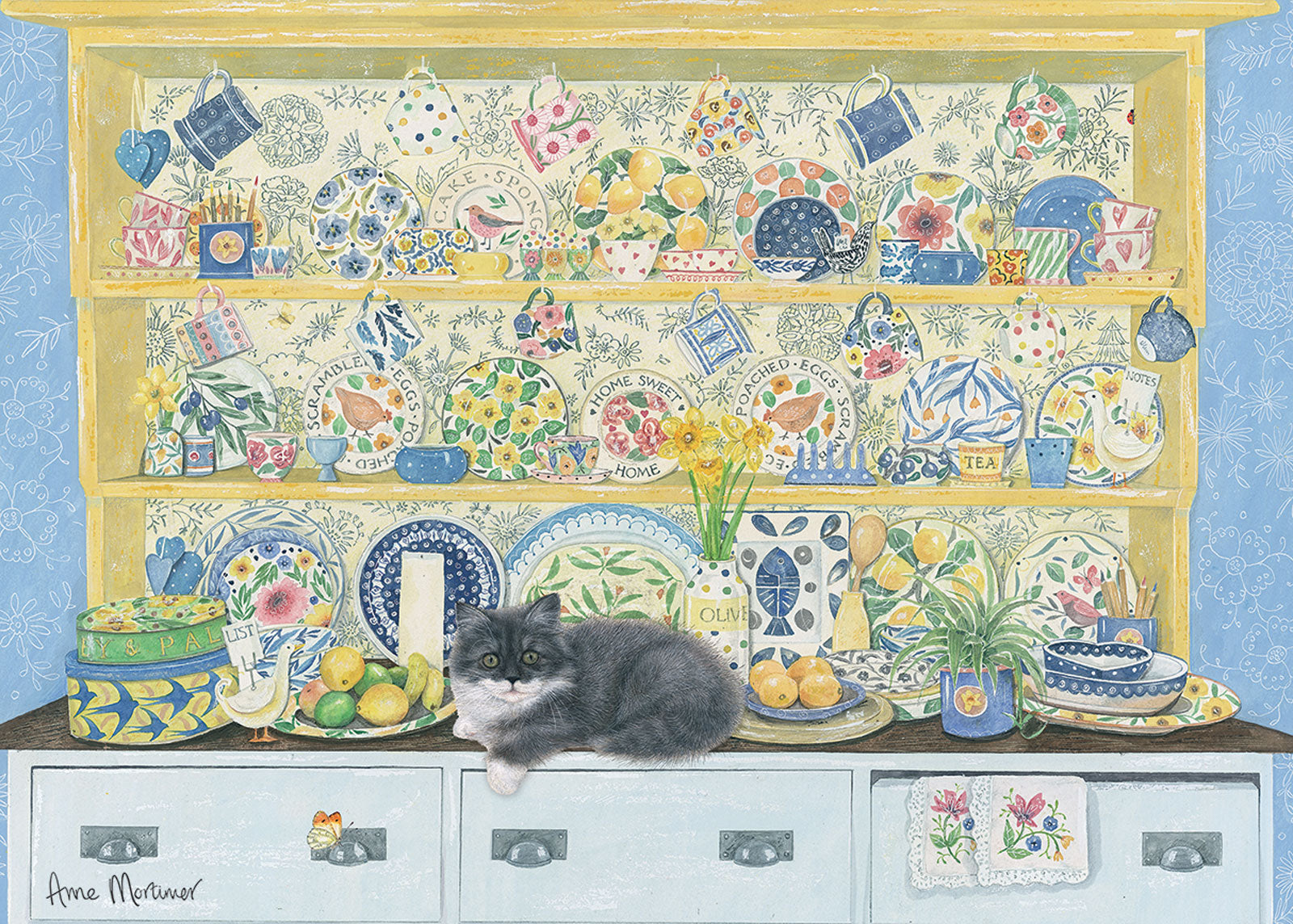 otter-house-home-sweet-home-puzzle-1000-teile-katze image 2