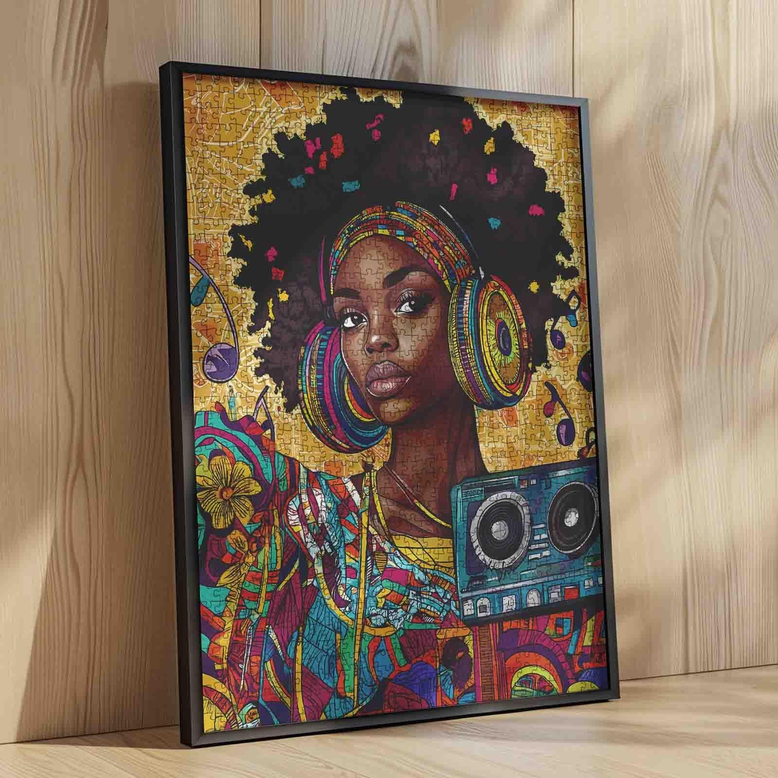 tucocoo-jigsaw-rock-and-roll-girl-puzzle-1000-teile-portrait image 4