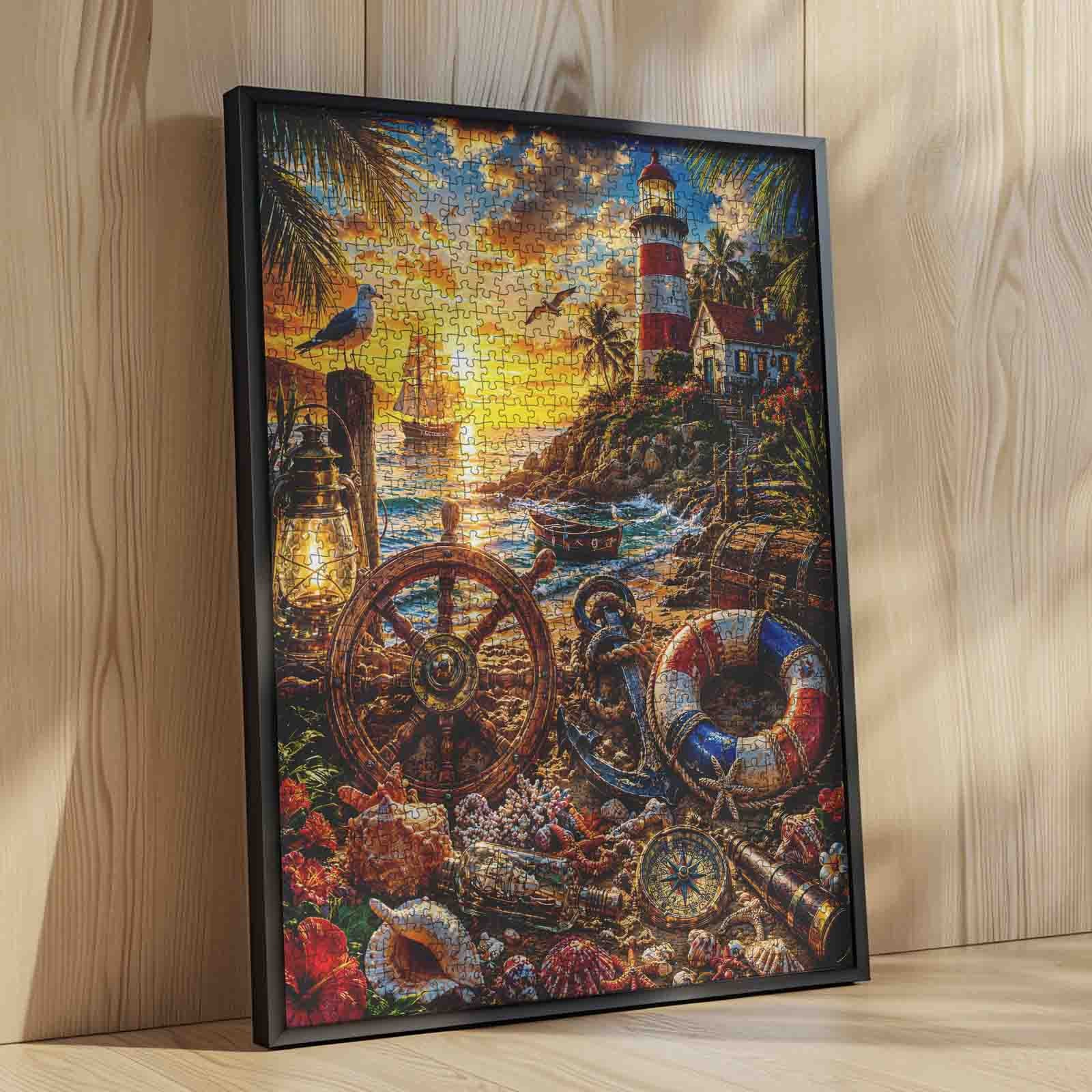 tucocoo-lighthouse-treasure-coast-puzzle-1000-teile-leuchtturm image 4