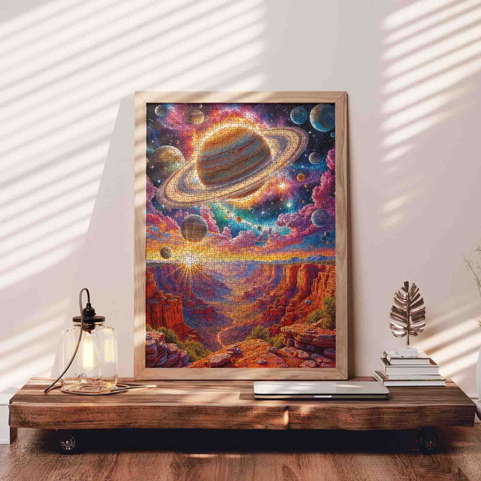 tucocoo-cosmic-saturn-canyon-puzzle-1000-teile-weltall image 3