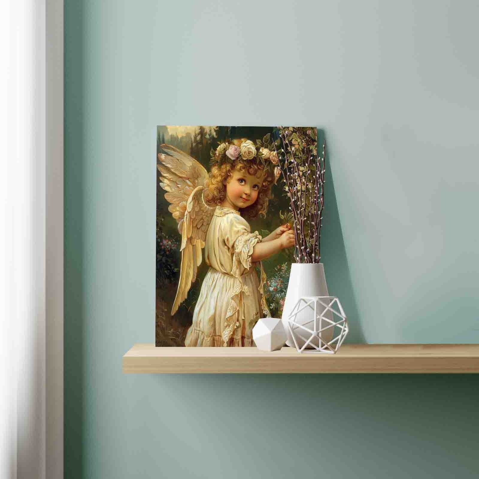 tucocoo-paint-by-numbers-garden-angel-golden-wings-malen-nach-zahlen-40x50 image 3