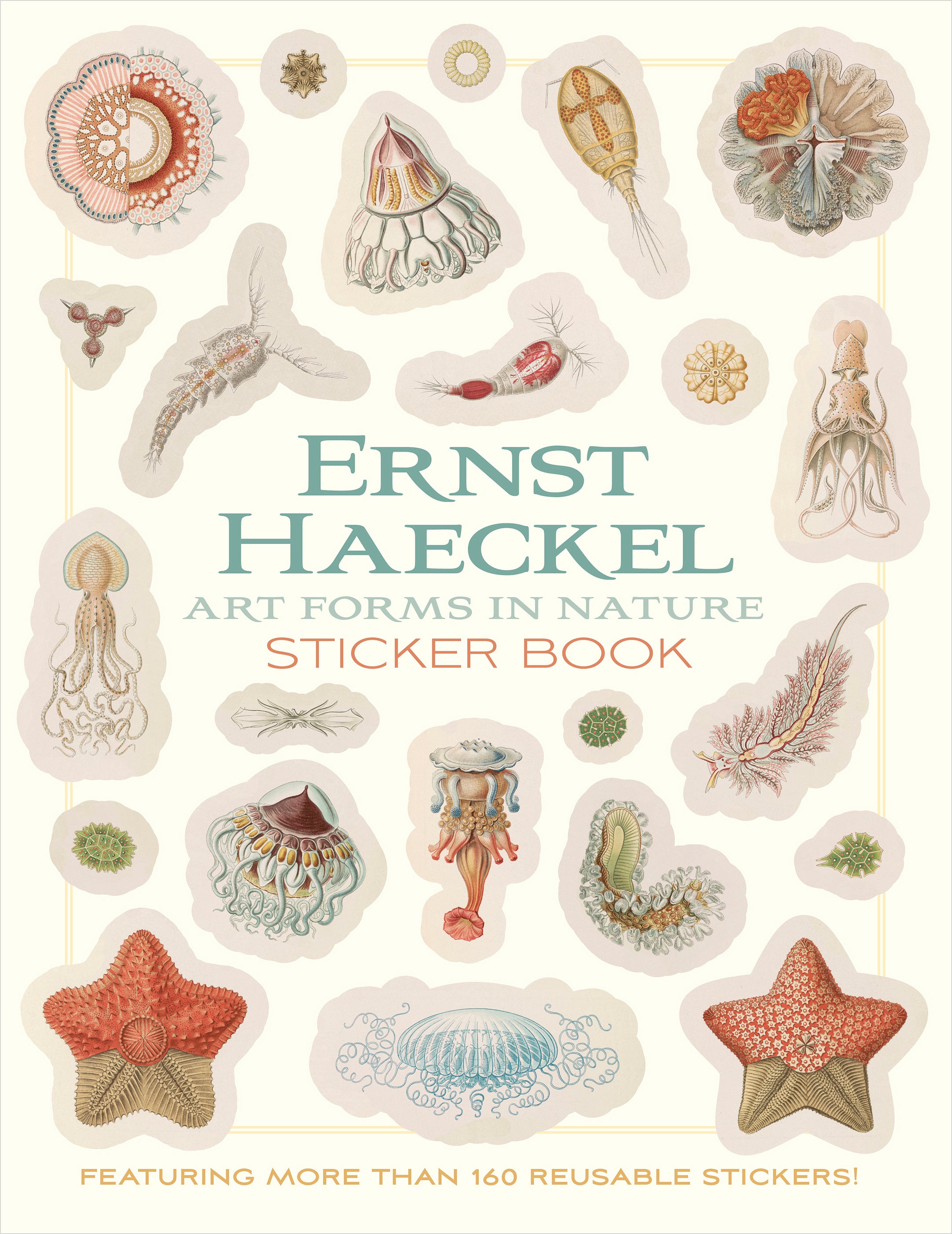 pomegranate-ernst-haeckel-stickerbuch-kunstformen-der-natur-tiere image 2