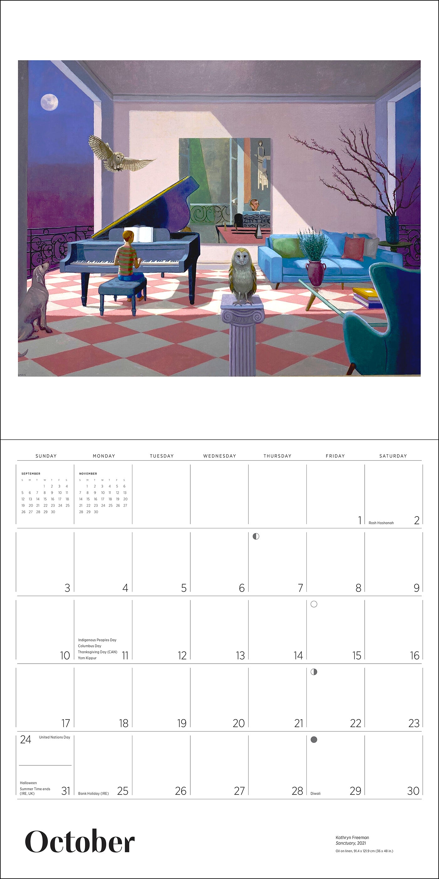 pomegranate-kathryn-freeman-daydreams-wandkalender-2027 image 7