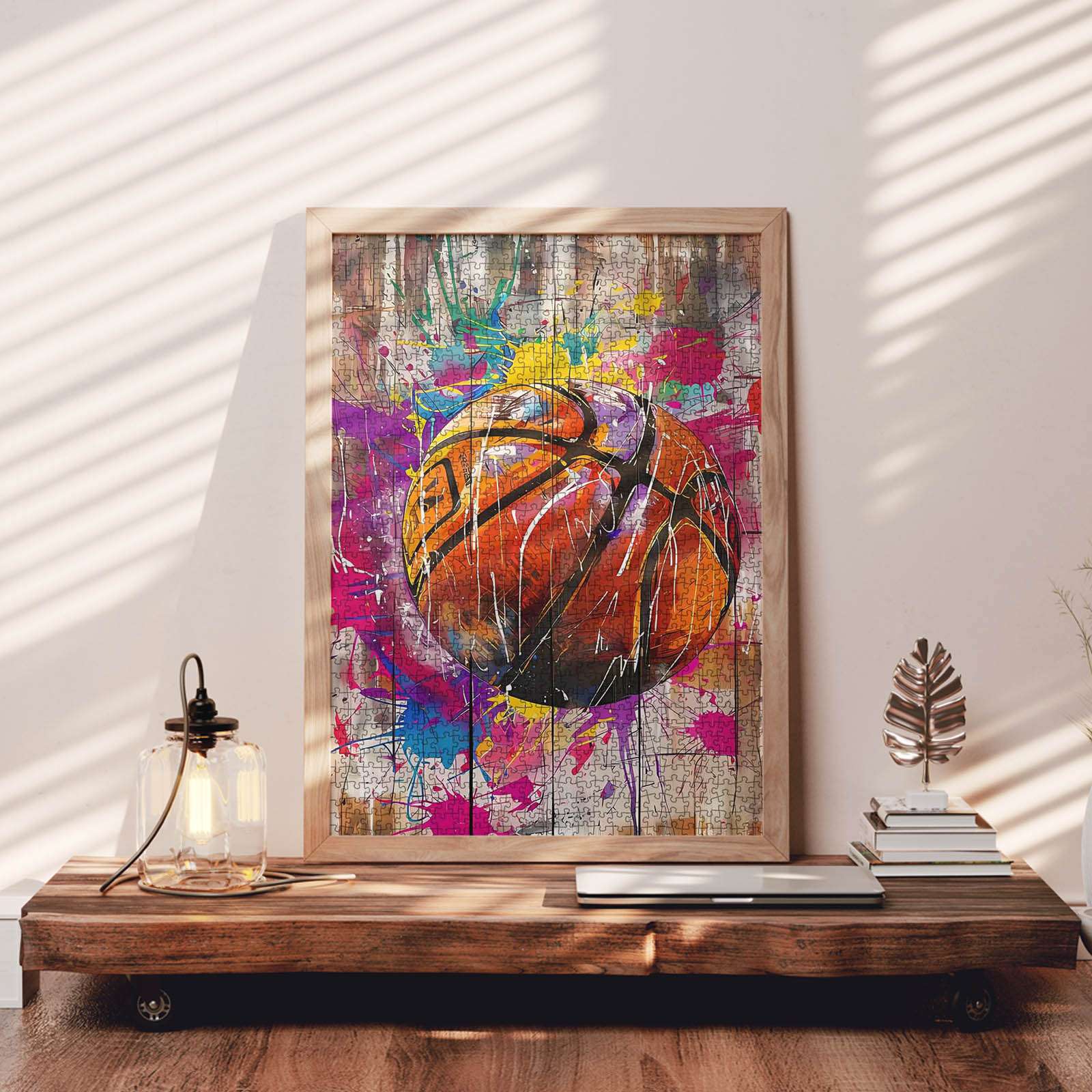 tucocoo-basketball-graffiti-wooden-board-puzzle-1000-teile image 3