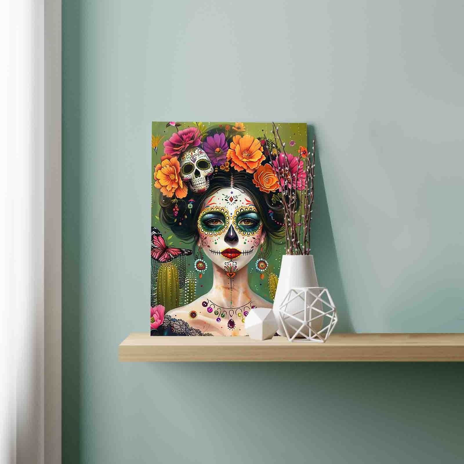 tucocoo-floral-calavera-beauty-malen-nach-zahlen-40x50 image 3
