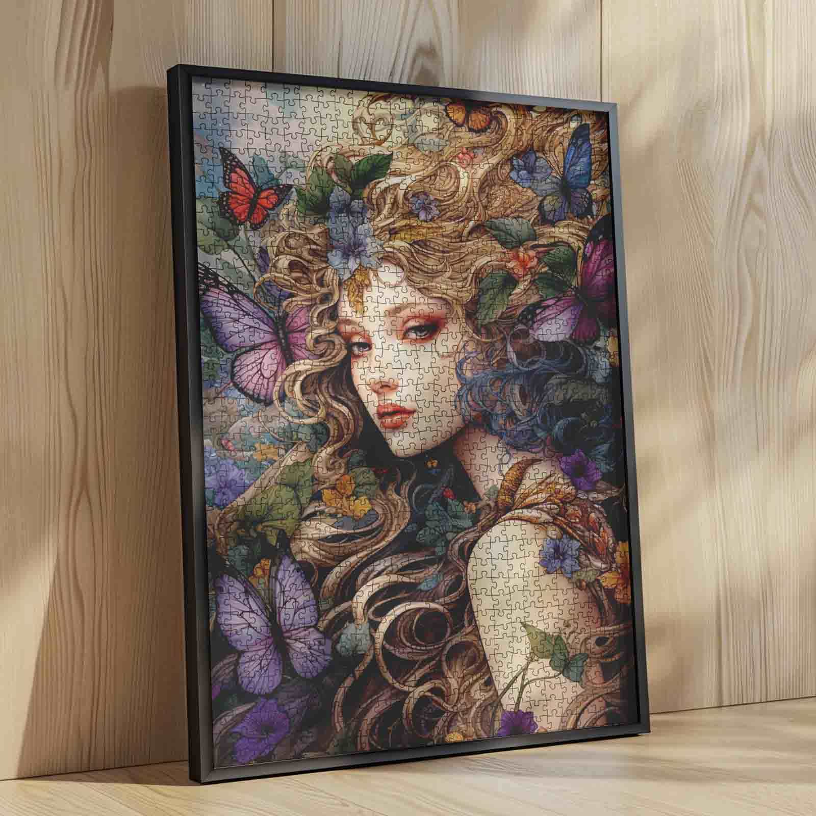 tucocoo-embraced-fairy-flowing-hair-puzzle-1000-teile image 4