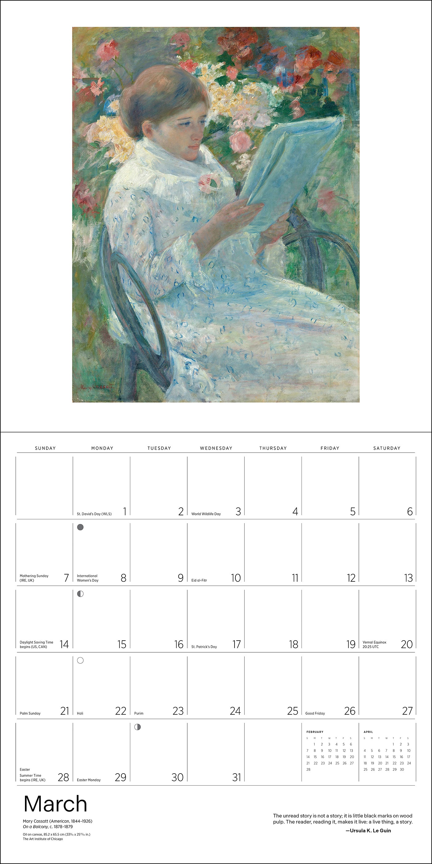 pomegranate-reading-woman-2027-wandkalender-literatur image 5