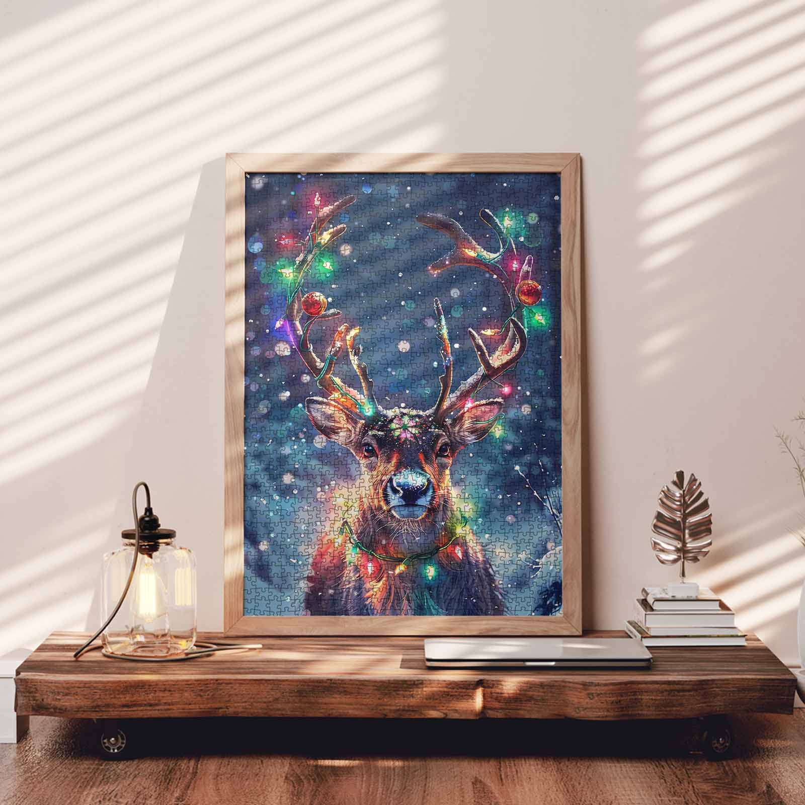 tucocoo-christmas-lights-reindeer-puzzle-1000-teile image 3