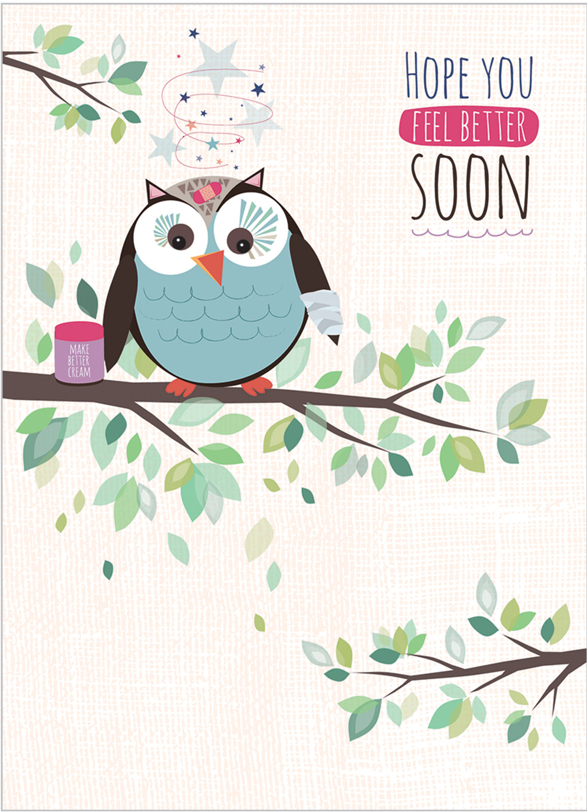 otter-house-greetings-cards-gru-karte-bandaged-owl-gute-besserung image 1
