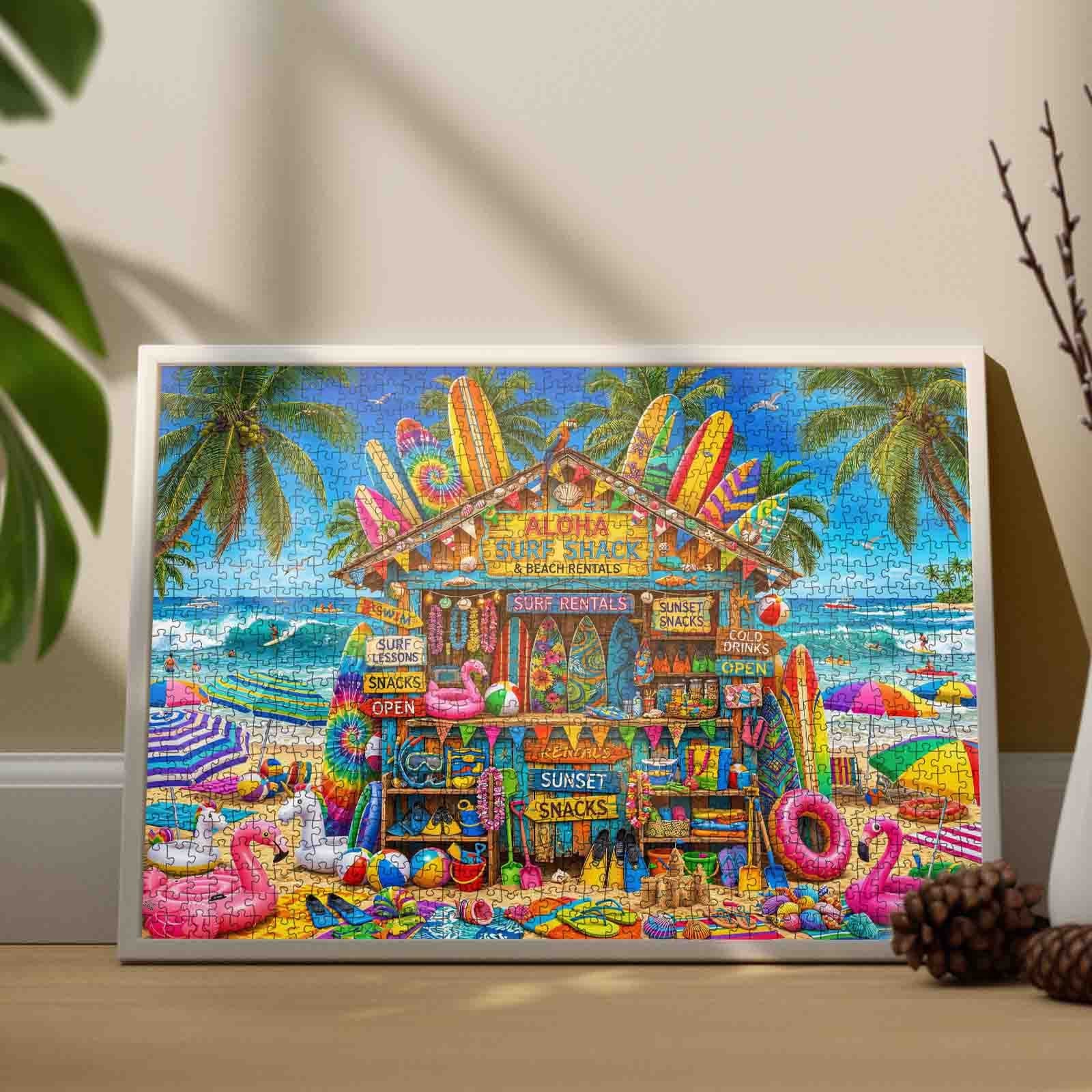 tucocoo-aloha-surf-shack-puzzle-1000-teile-strand image 3