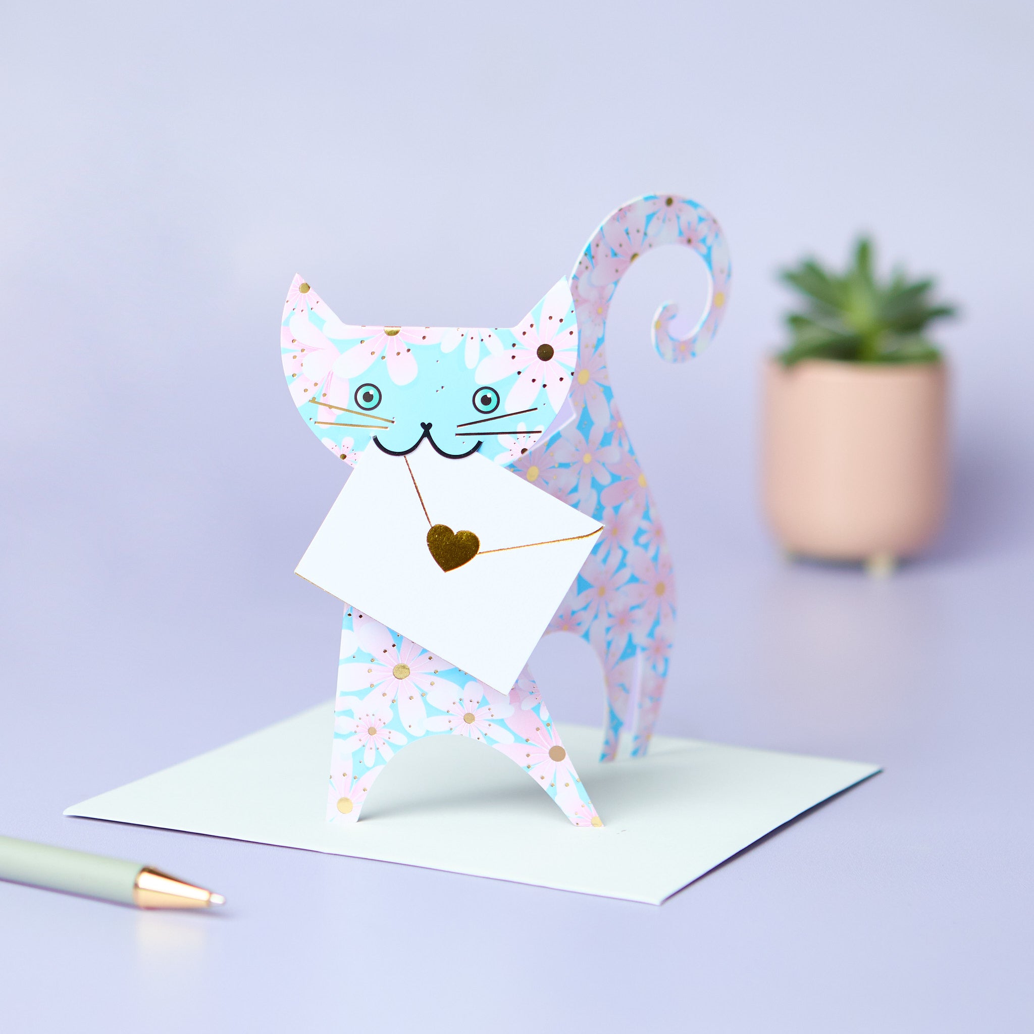 otter-house-special-delivery-katzenkarte-cat-blossom-3d image 1