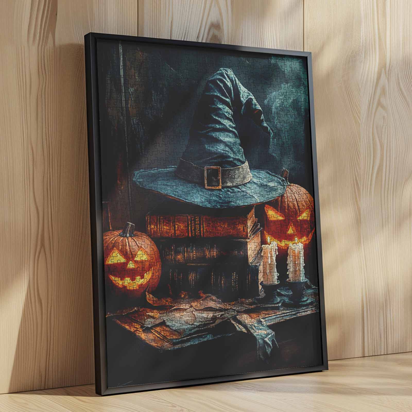 tucocoo-witch-hat-pumpkin-magic-puzzle-1000-teile-halloween image 4