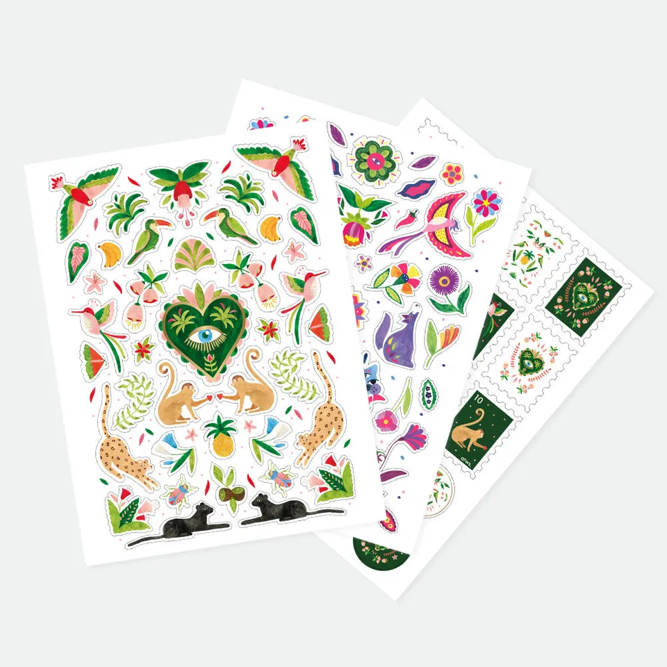 all-the-ways-to-say-mexican-jungle-sticker-3er-set-110-st-ck image 1