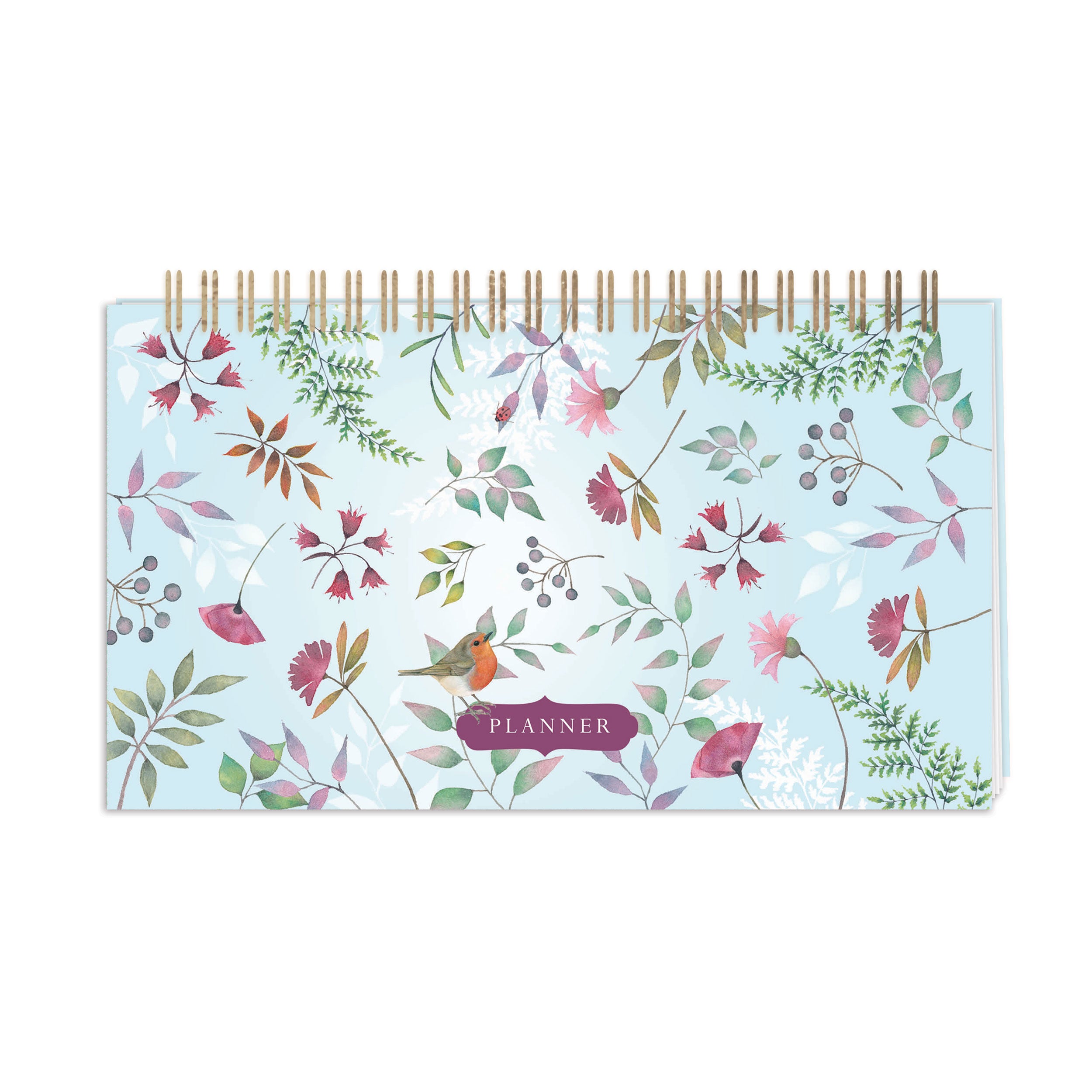 otter-house-vintage-garden-wochenplaner-floral image 1