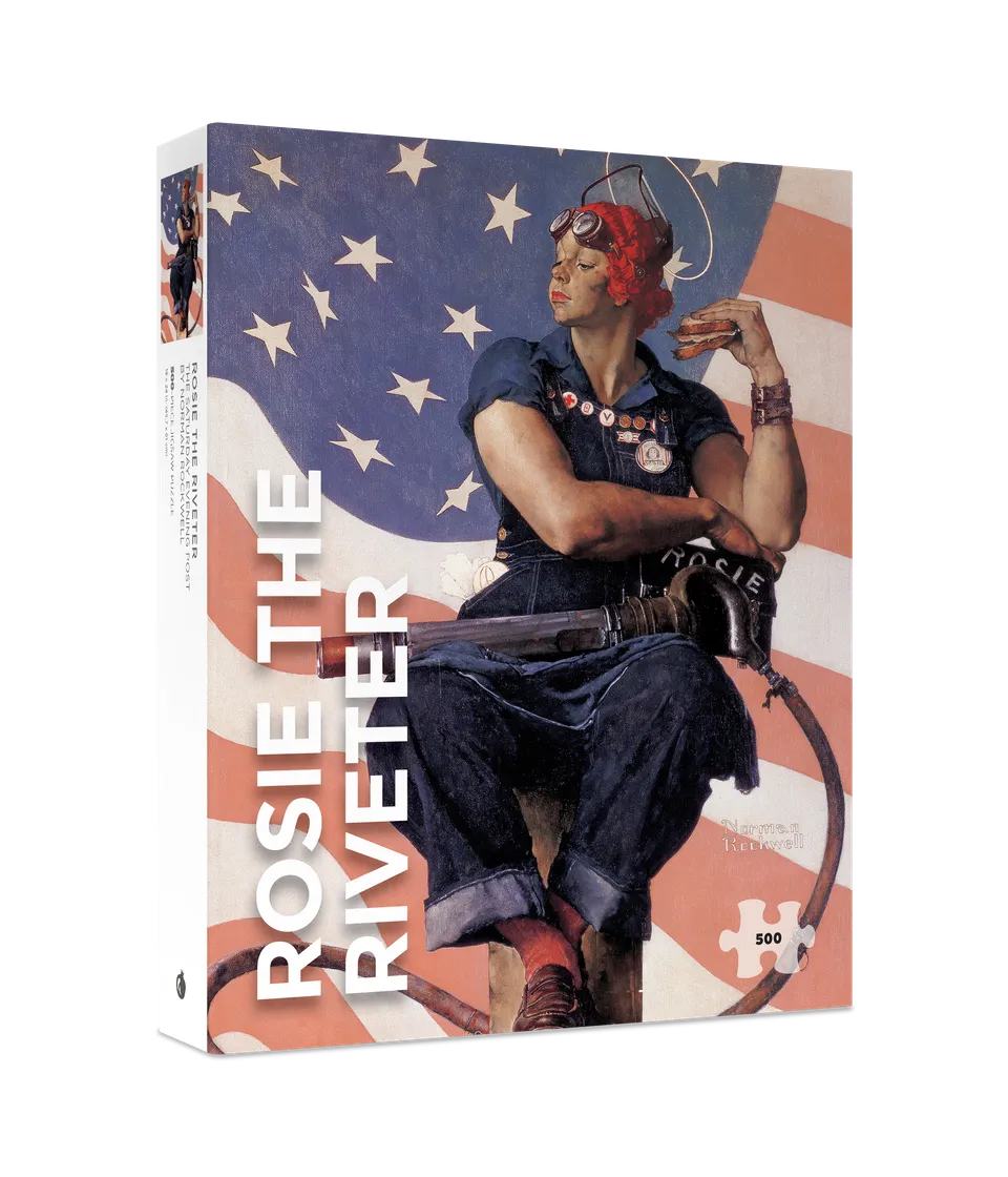 pomegranate-rockwell-rosie-puzzle-500-teile-jigsaw image 1