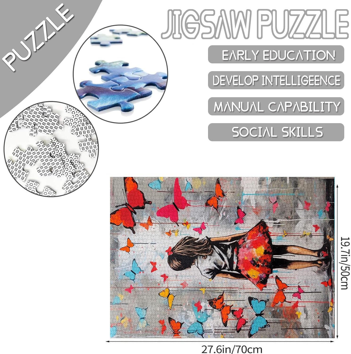 tucocoo-jigsaw-puzzles-m-dchen-schmetterling-puzzle-1000-teile image 4