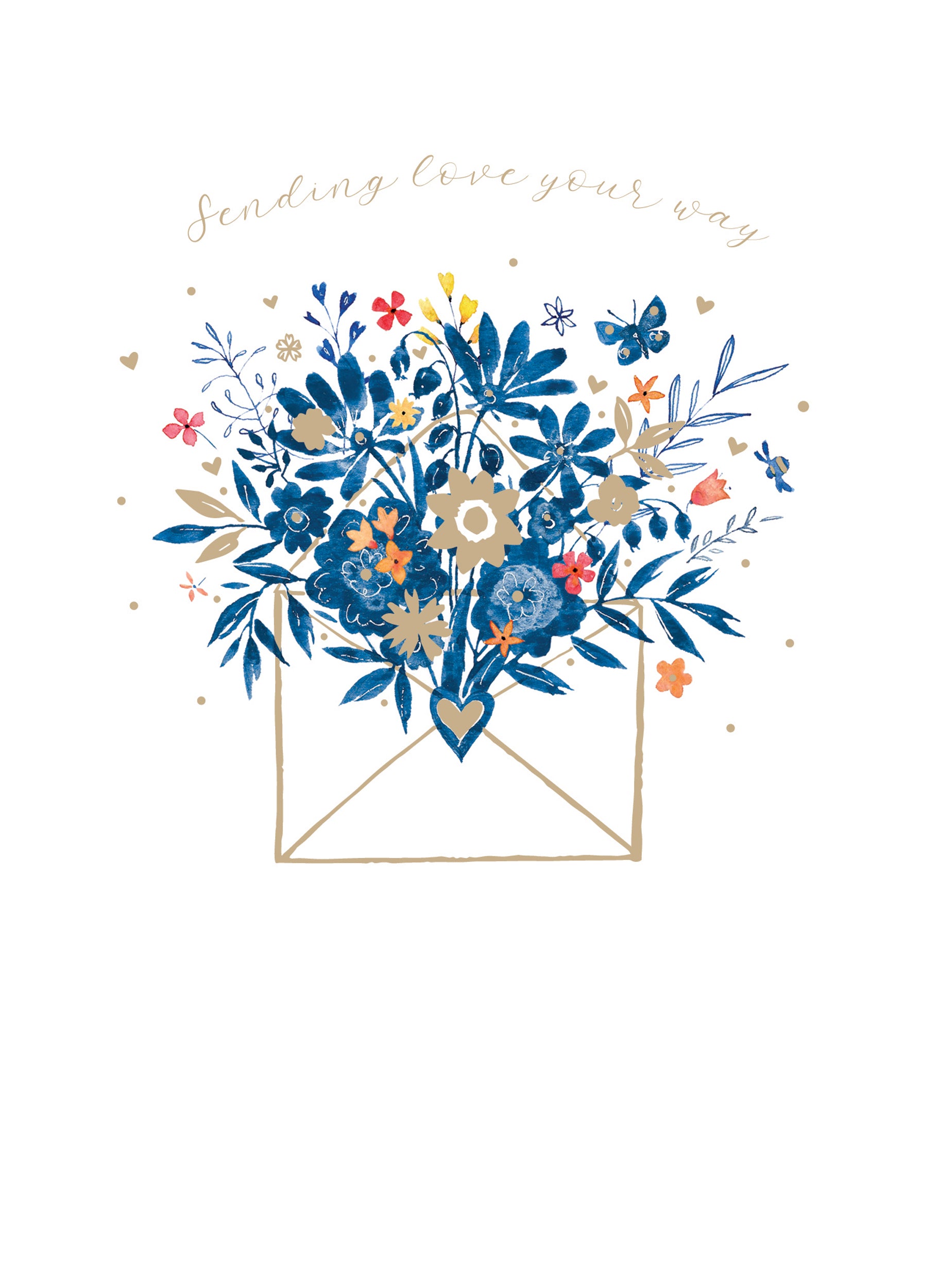 quayside-cards-blue-floral-gute-besserung-karte-genesung image 1