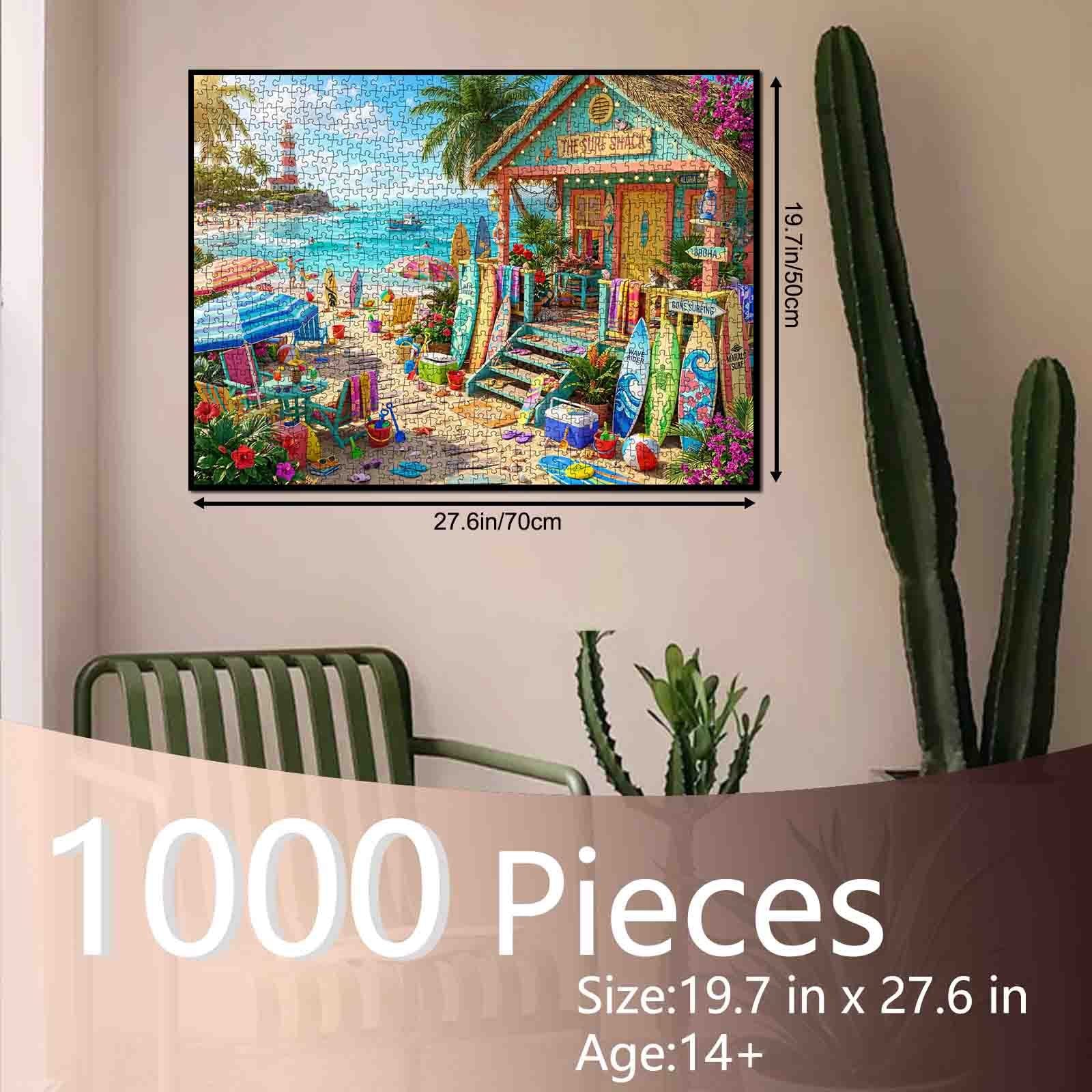 tucocoo-tropical-surf-shack-puzzle-1000-teile-strand image 5