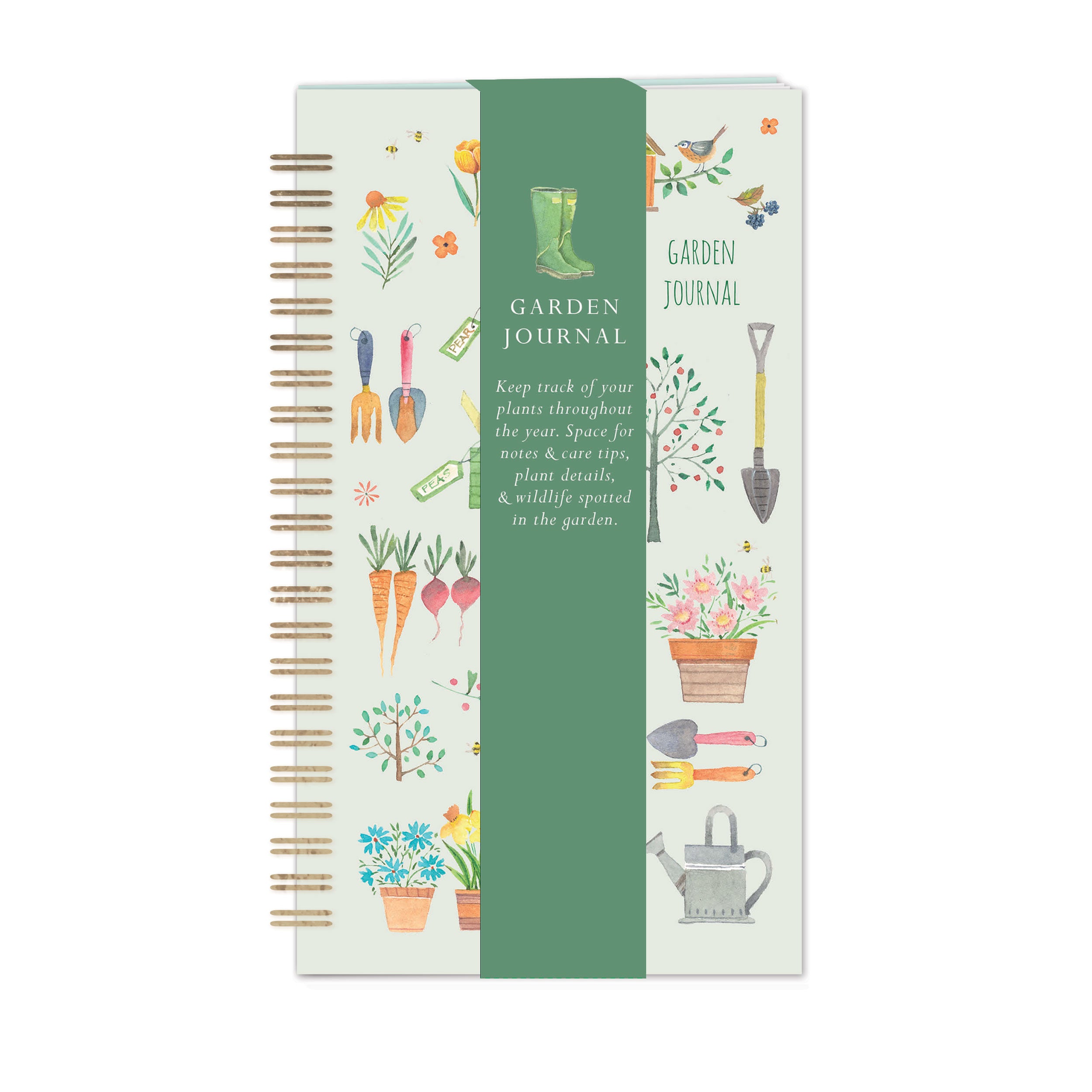 otter-house-garden-elements-garten-journal-notizbuch-blumen image 2