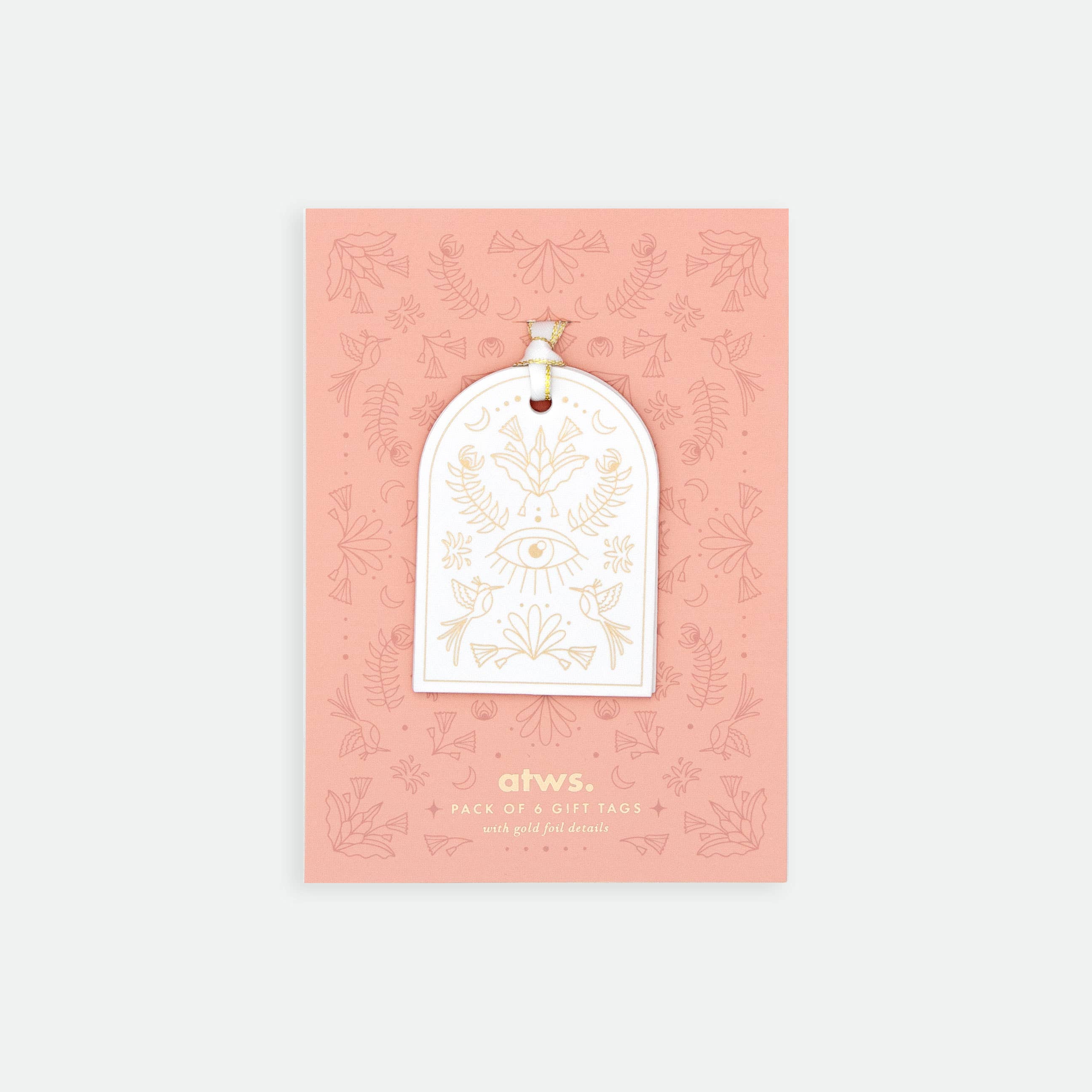 all-the-ways-to-say-arche-geschenkanh-nger-6er-pack-goldfolie image 1