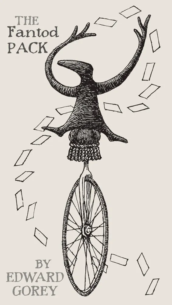 pomegranate-edward-gorey-fantod-pack-spielkarten-tarot-20-karten image 1