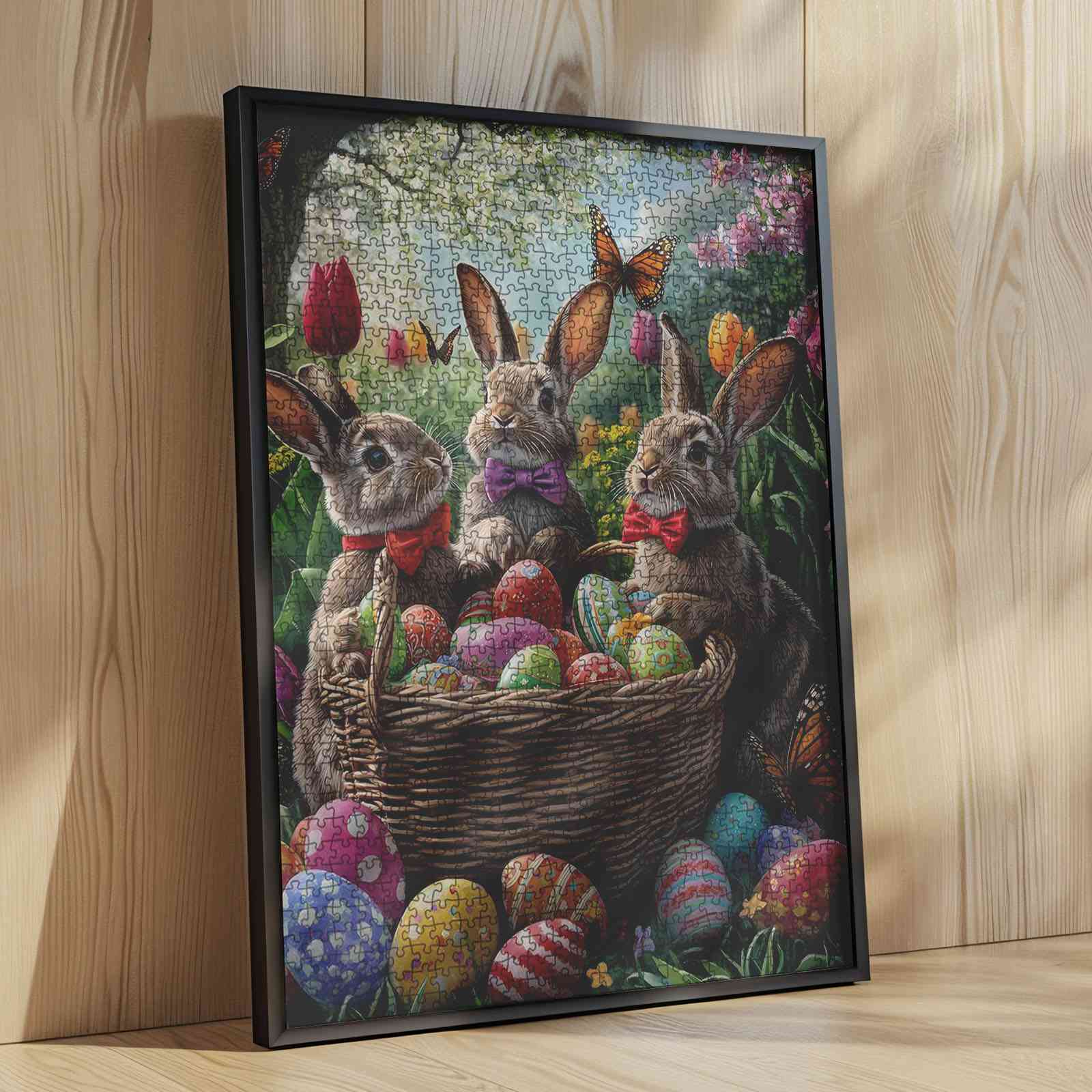 tucocoo-jigsaw-puzzles-easter-bunnies-puzzle-1000-teile-ostern image 3