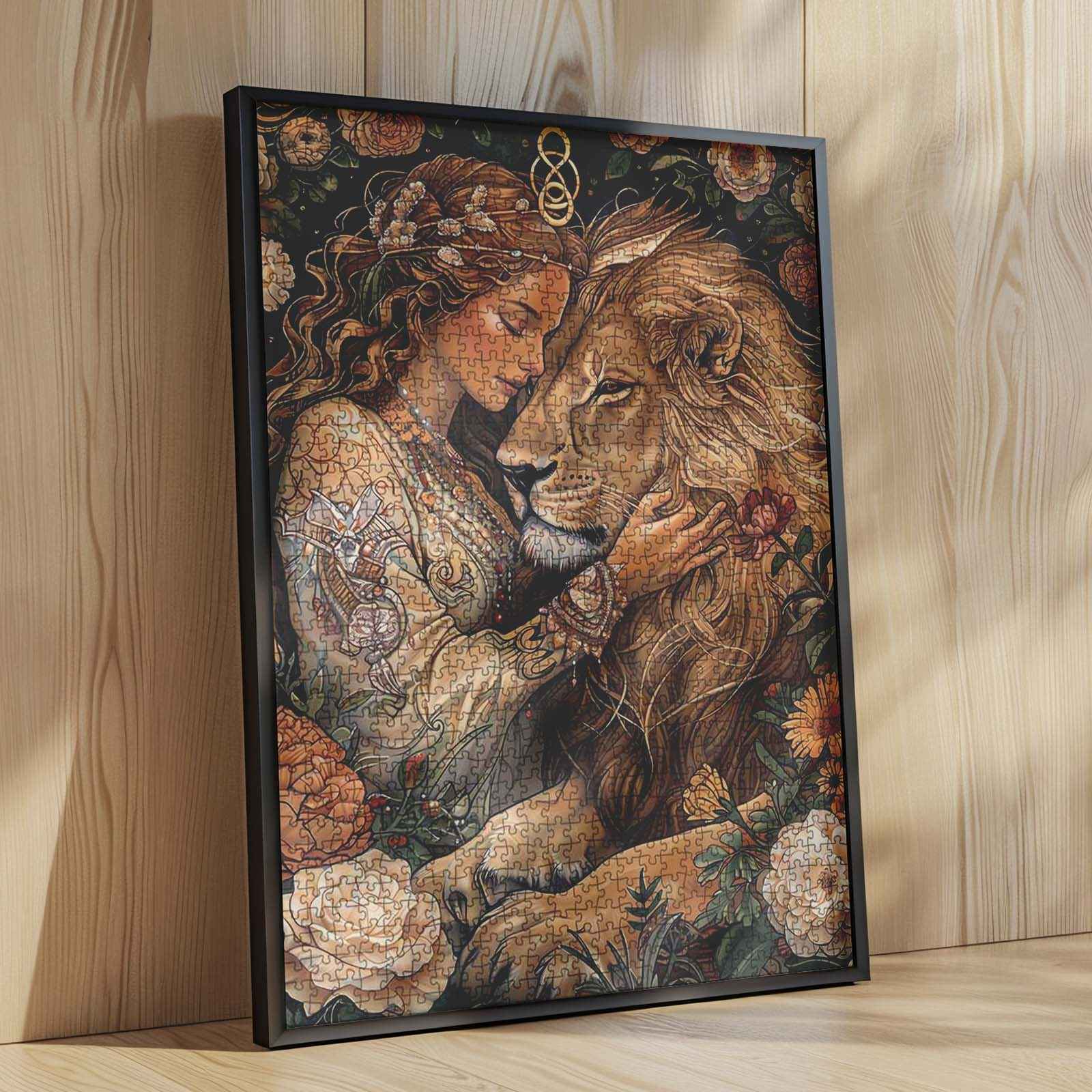 tucocoo-mystical-lion-and-maiden-1000-teile-puzzle image 4