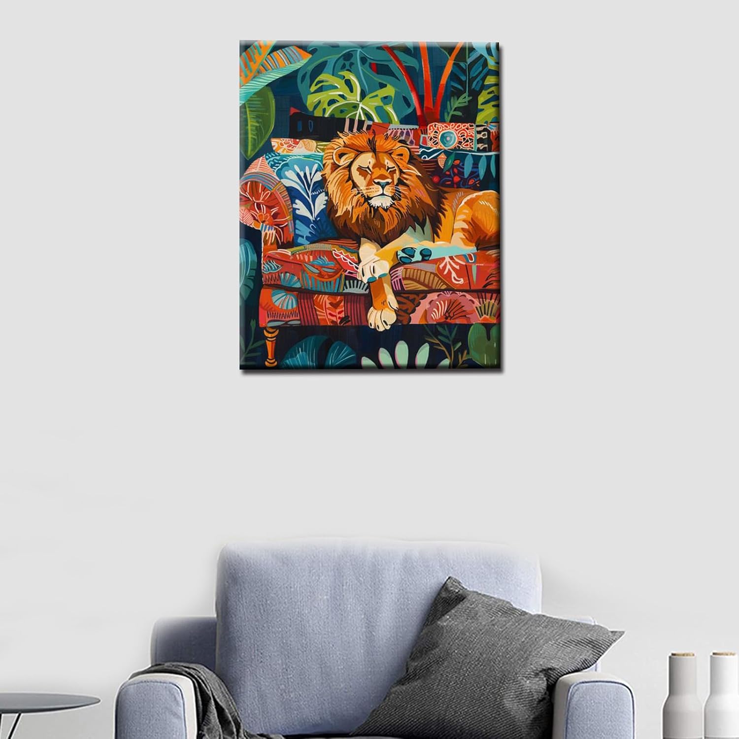 tucocoo-paint-by-numbers-lion-sofa-malen-nach-zahlen-40x50-o-rahmen image 3