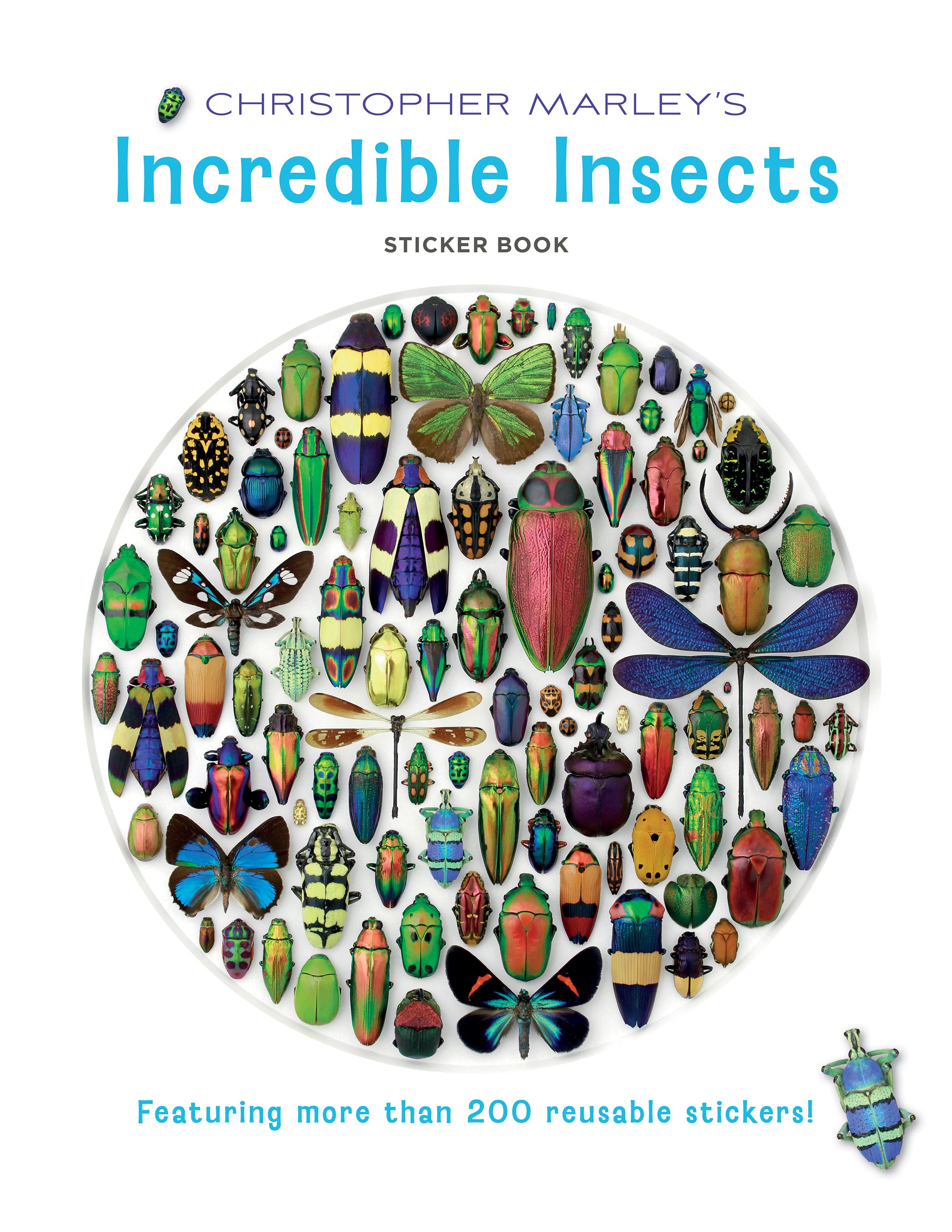 pomegranate-incredible-insects-stickerbuch-insekten-christopher-marley image 2