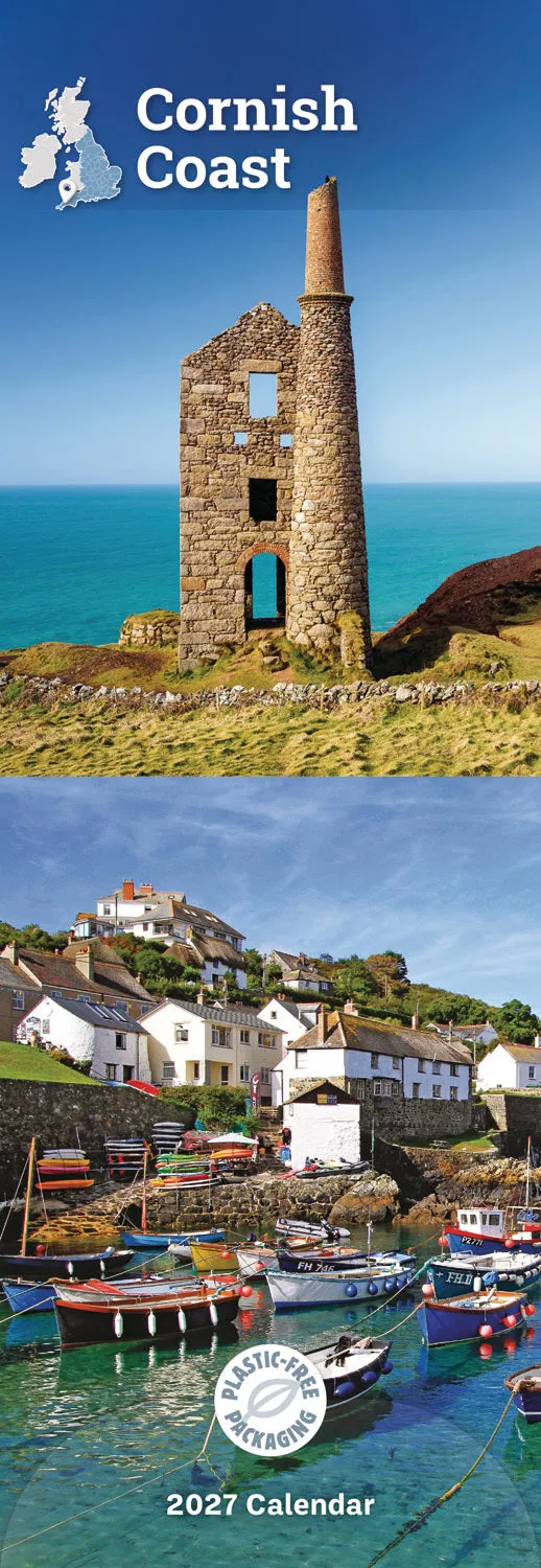 otter-house-cornish-coast-slim-kalender-2027-k-ste image 1