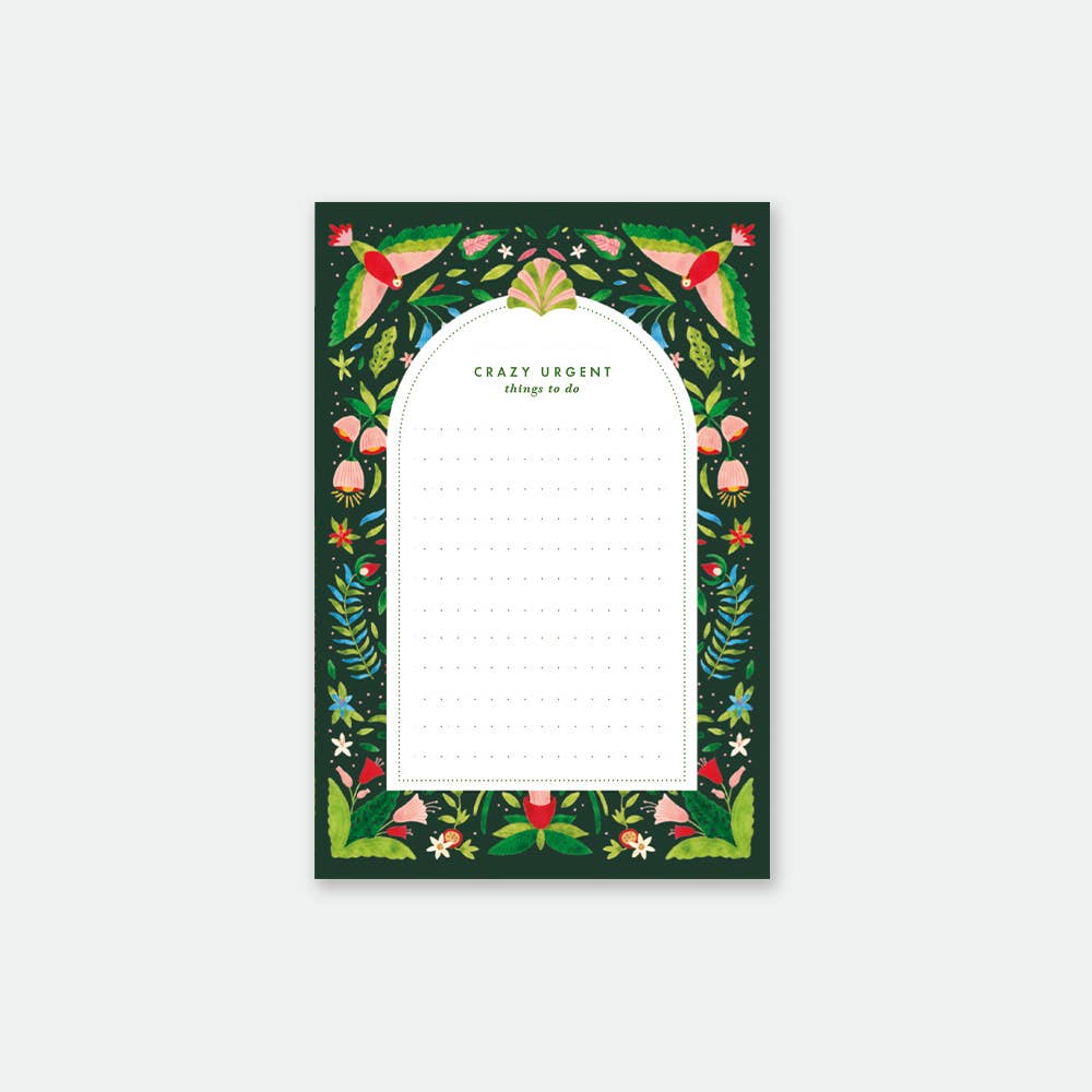 all-the-ways-to-say-green-jungle-notizblock-a6-50-blatt image 1