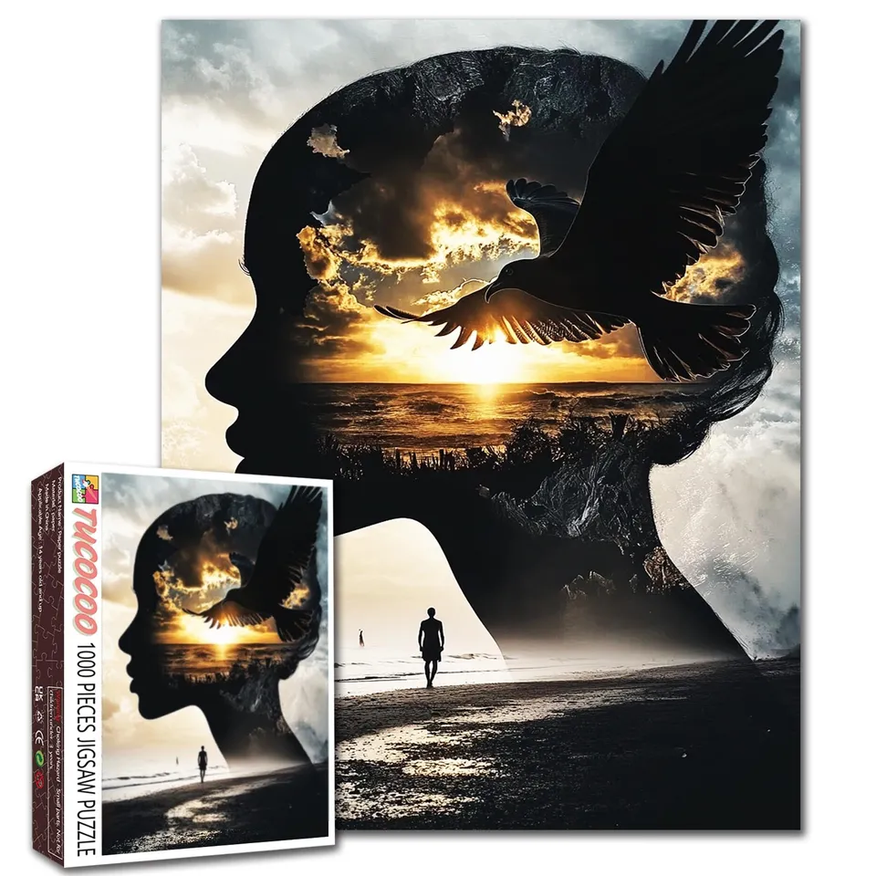 tucocoo-jigsaw-sunset-mindscape-vision-puzzle-1000-teile image 1