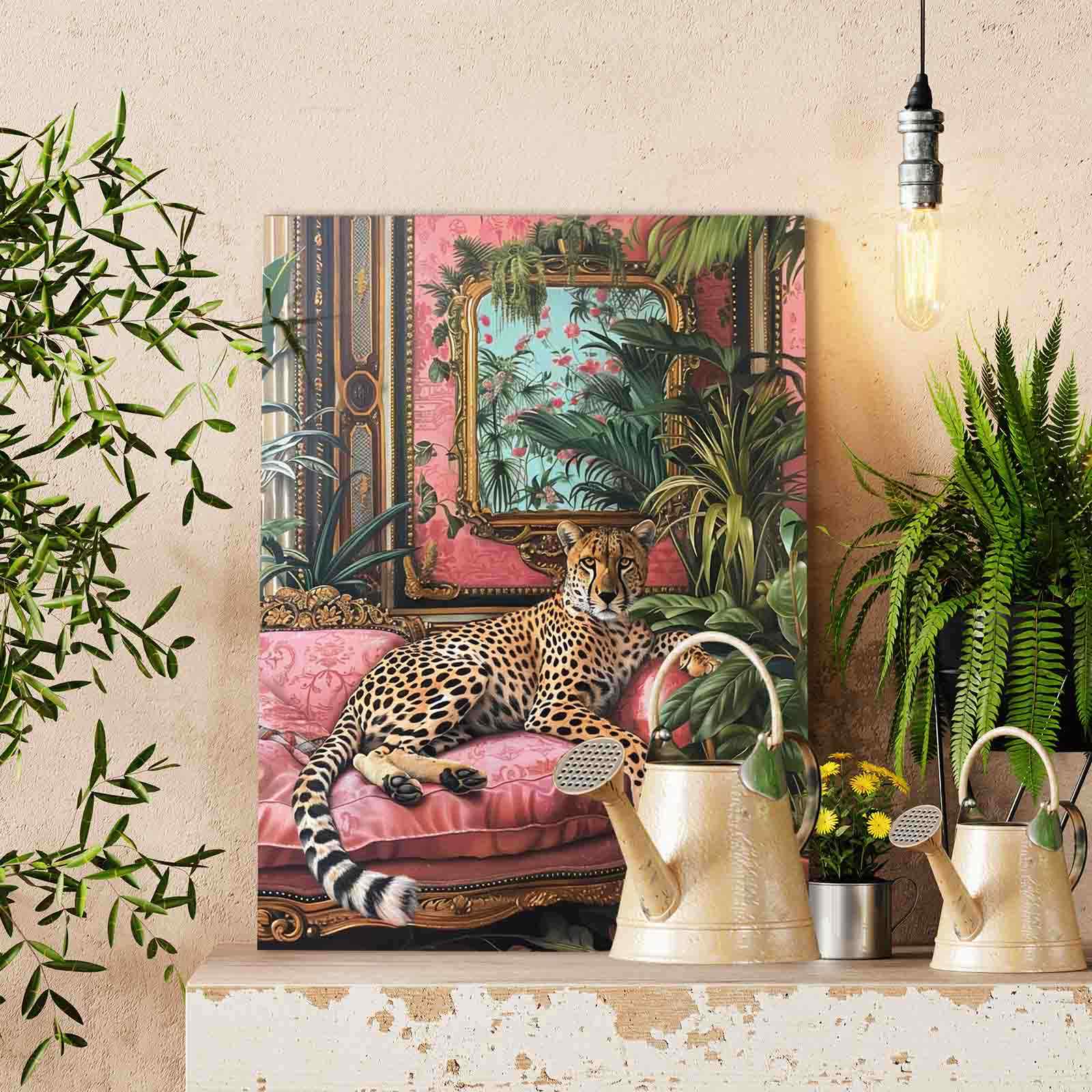tucocoo-paint-by-numbers-velvet-throne-cheetah-malen-nach-zahlen-40x50 image 2