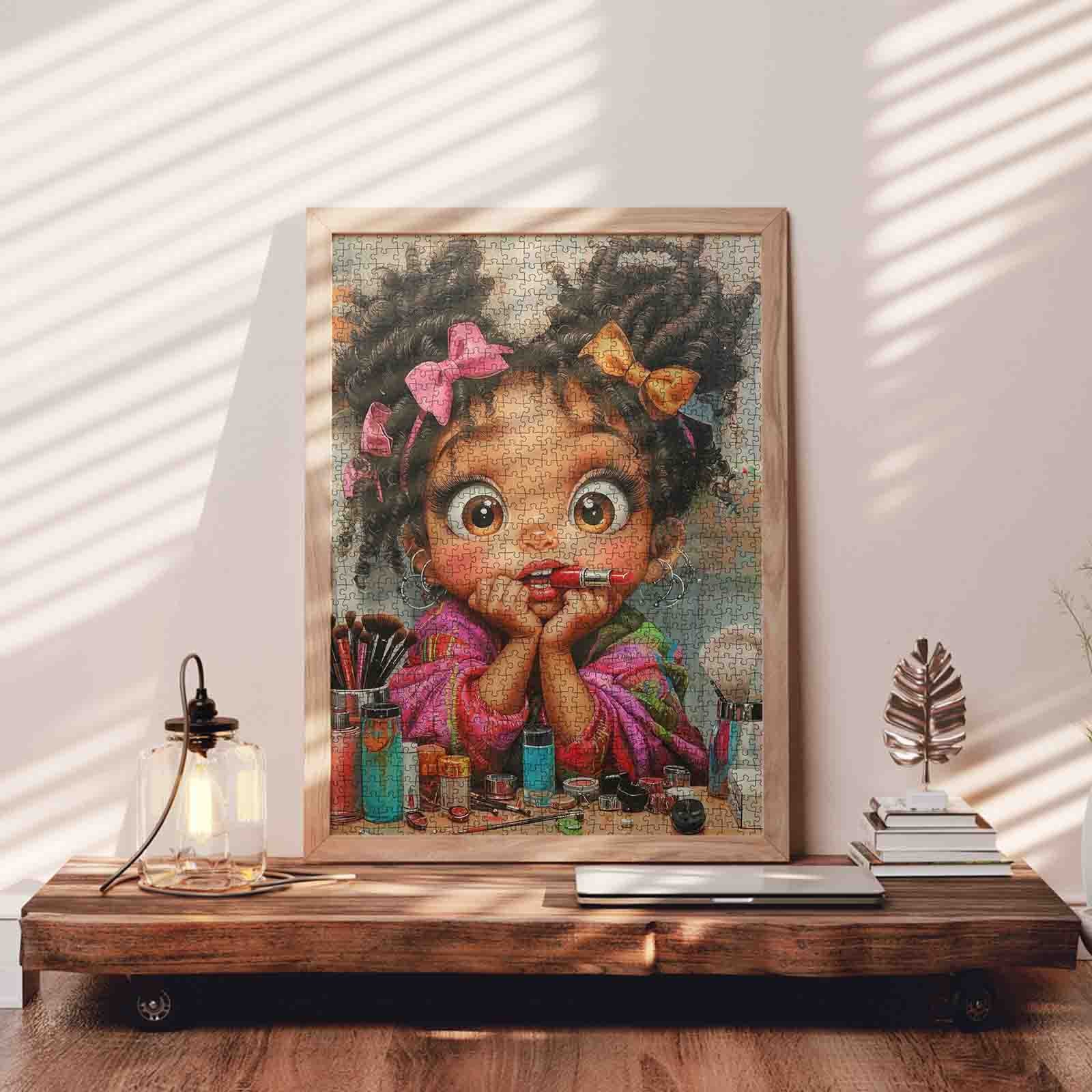tucocoo-little-beauty-makeup-moment-puzzle-1000-teile-m-dchen image 3