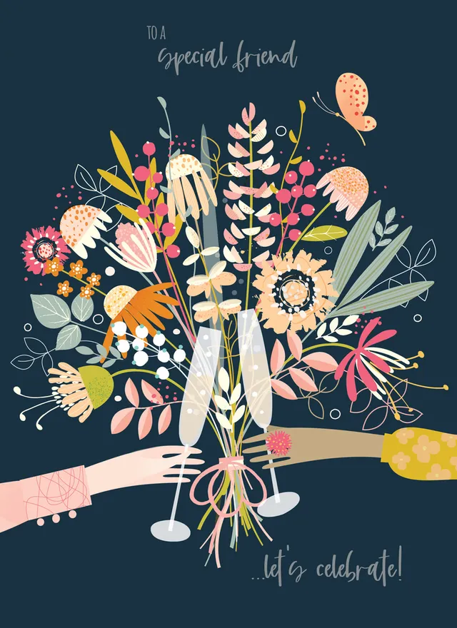 otter-house-olive-wilma-flower-celebration-gru-karte-hund image 1