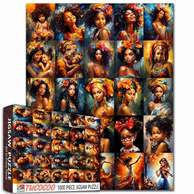 tucocoo-expressions-of-beauty-puzzle-1000-teile-frauen image 1