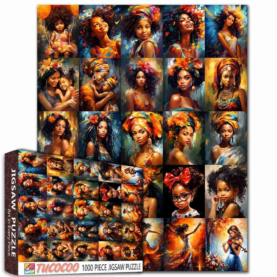 tucocoo-expressions-of-beauty-puzzle-1000-teile-frauen image 1