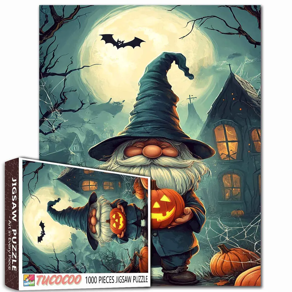 tucocoo-pumpkin-wizard-moonlight-puzzle-1000-teile image 1